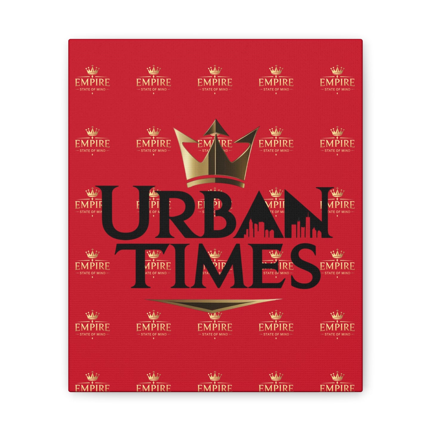 Urban Times Canvas Art - Modern Wall Decor, Home Decoration, Gift for Urbanites, Unique Artwork for Living Room