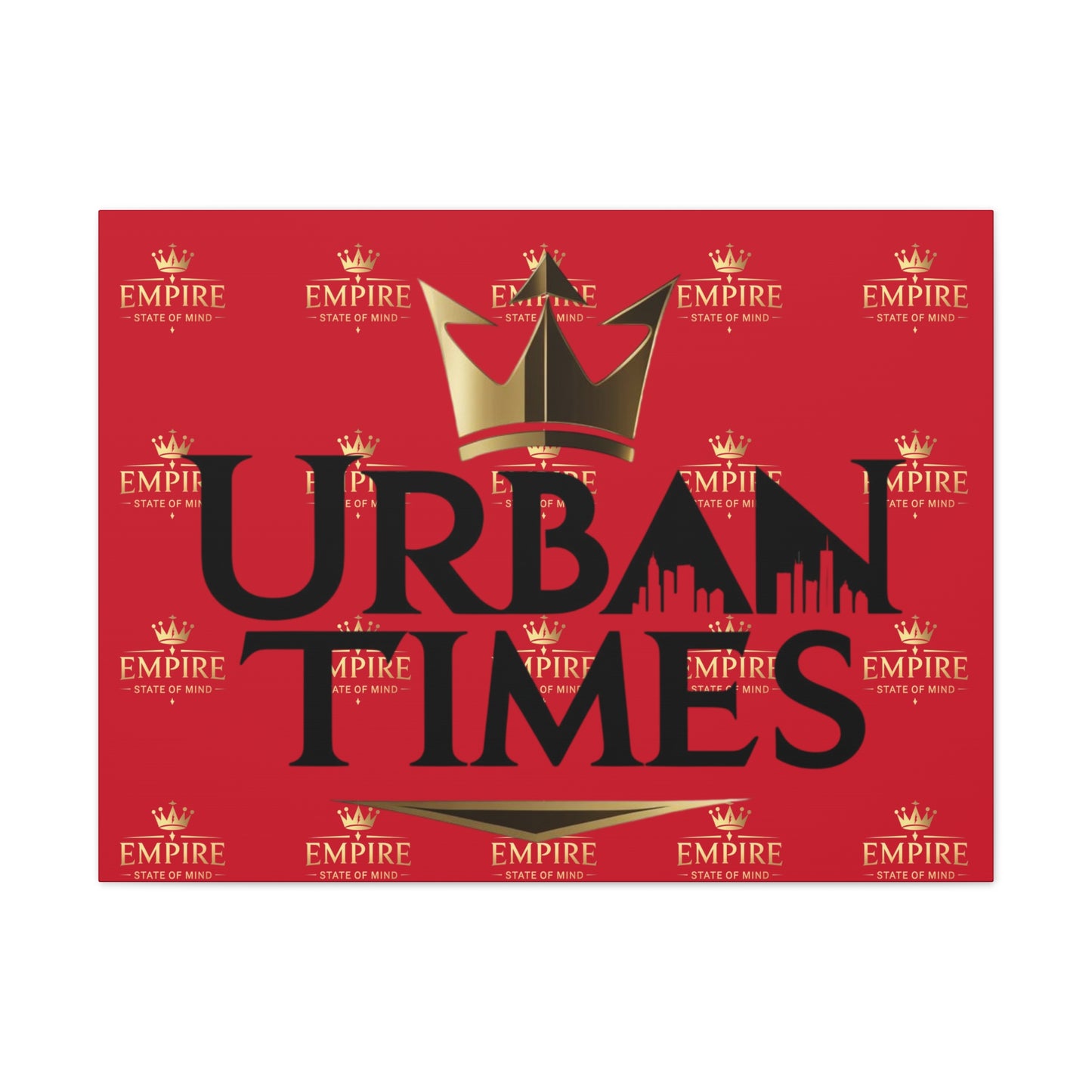 Urban Times Canvas Art - Modern Wall Decor, Home Decoration, Gift for Urbanites, Unique Artwork for Living Room