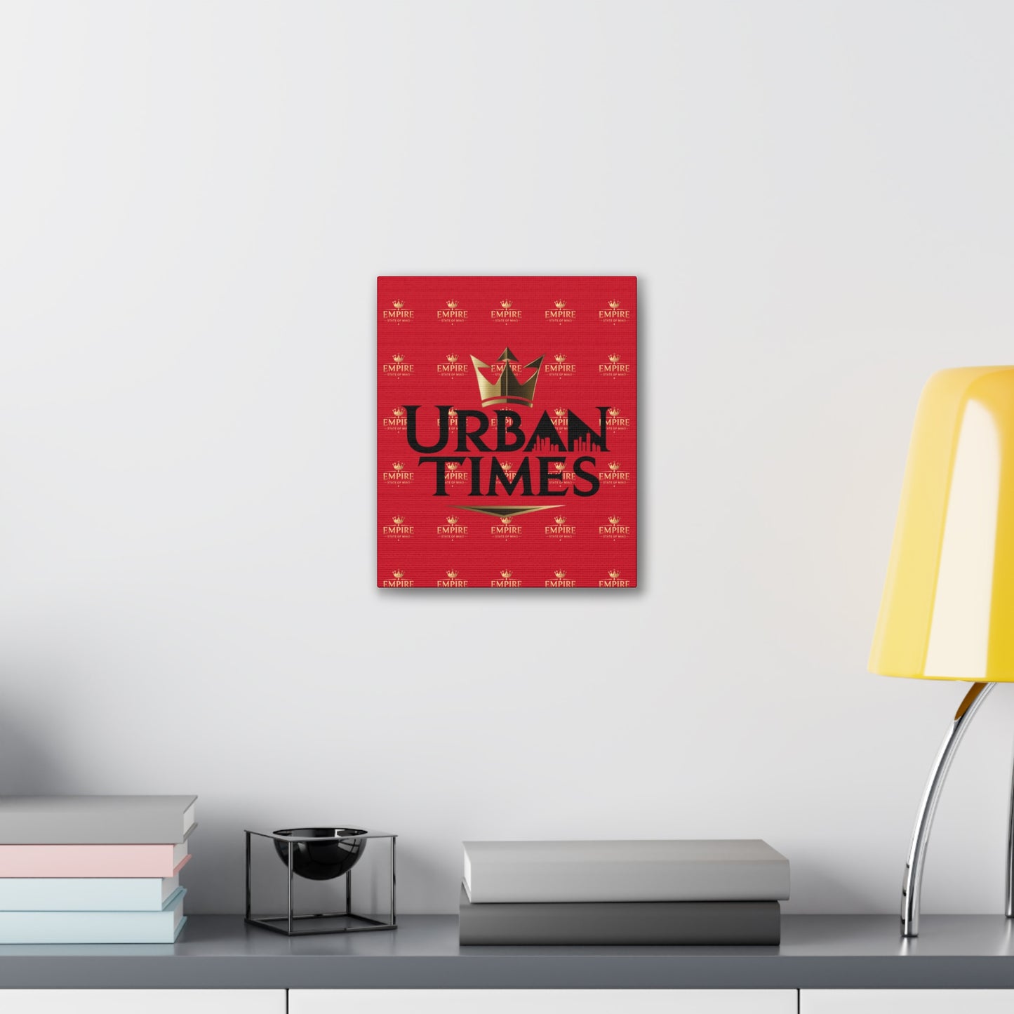 Urban Times Canvas Art - Modern Wall Decor, Home Decoration, Gift for Urbanites, Unique Artwork for Living Room