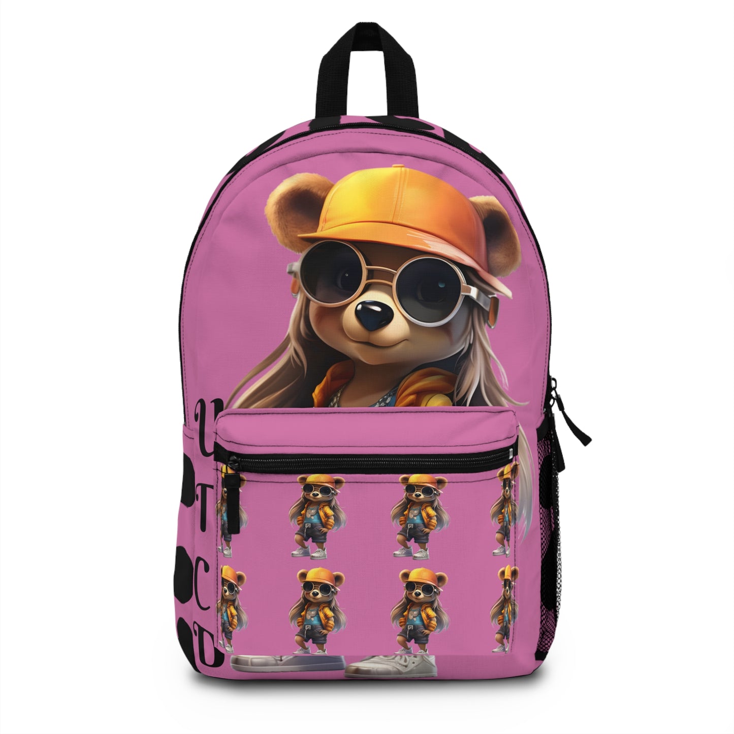 LIL QUEENS CLUB: HOODIE BEAR BACKPACK