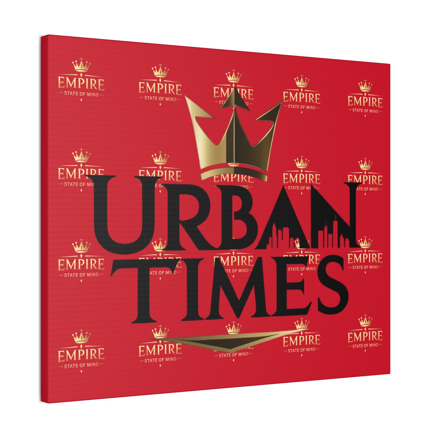 Urban Times Canvas Art - Modern Wall Decor, Home Decoration, Gift for Urbanites, Unique Artwork for Living Room