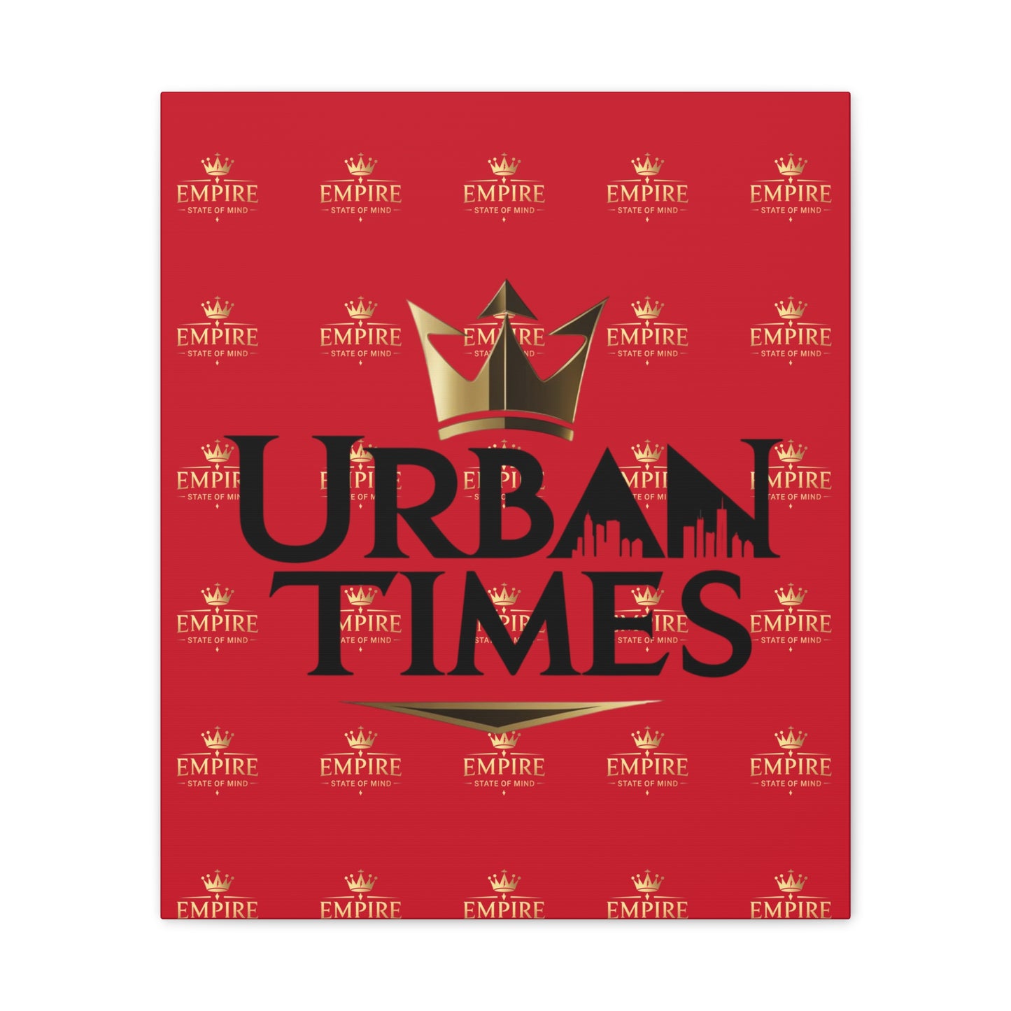 Urban Times Canvas Art - Modern Wall Decor, Home Decoration, Gift for Urbanites, Unique Artwork for Living Room