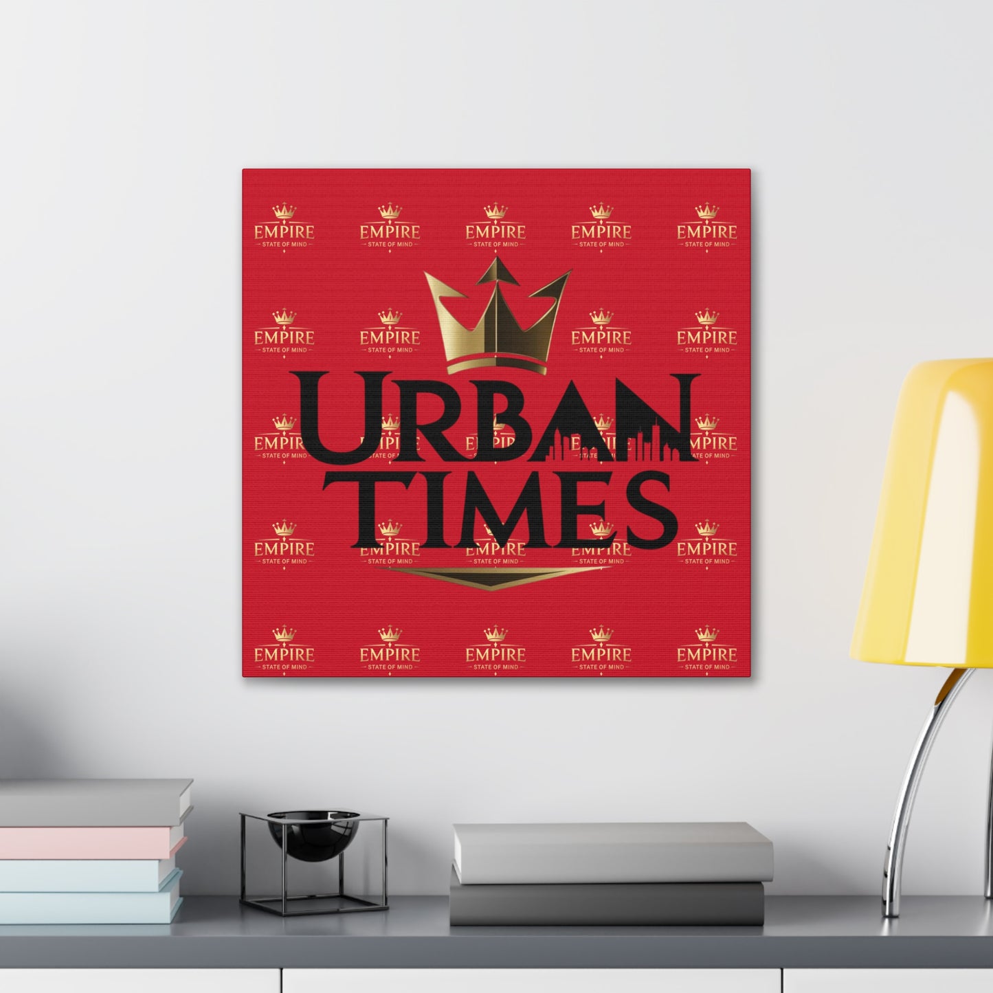 Urban Times Canvas Art - Modern Wall Decor, Home Decoration, Gift for Urbanites, Unique Artwork for Living Room
