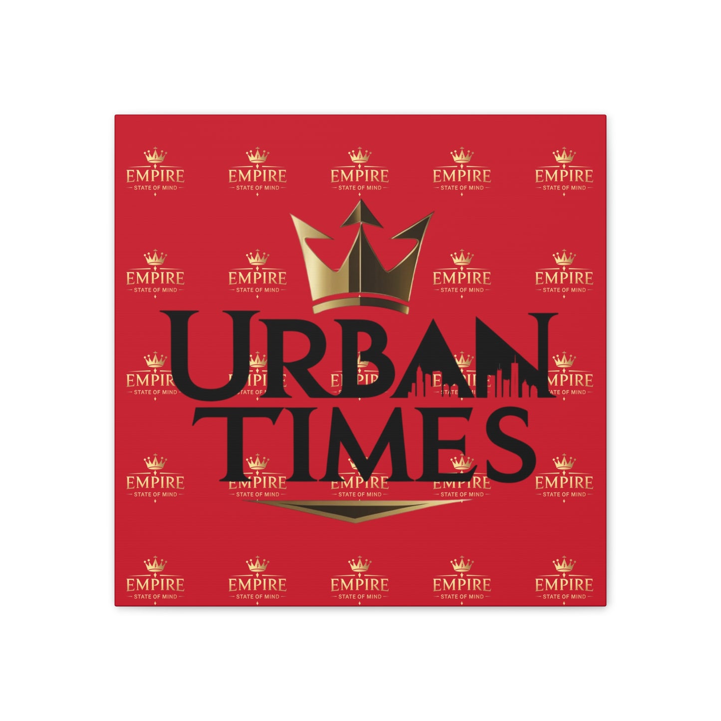 Urban Times Canvas Art - Modern Wall Decor, Home Decoration, Gift for Urbanites, Unique Artwork for Living Room