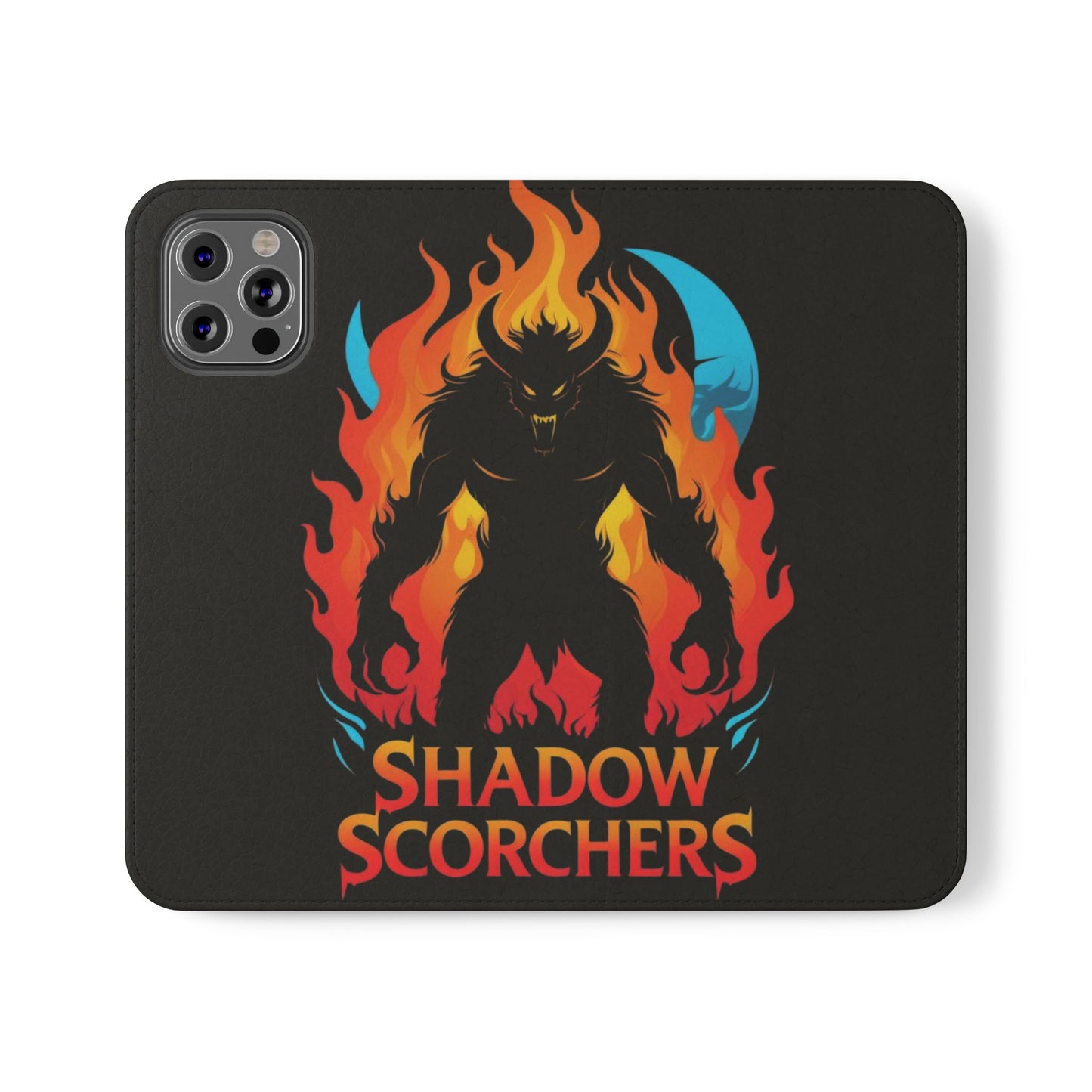 Fantasy Themed Flip Cases, Lunar Sirens, Shadow Scorchers, Unique Phone Cover, Gift for Gamers, Cool Accessories
