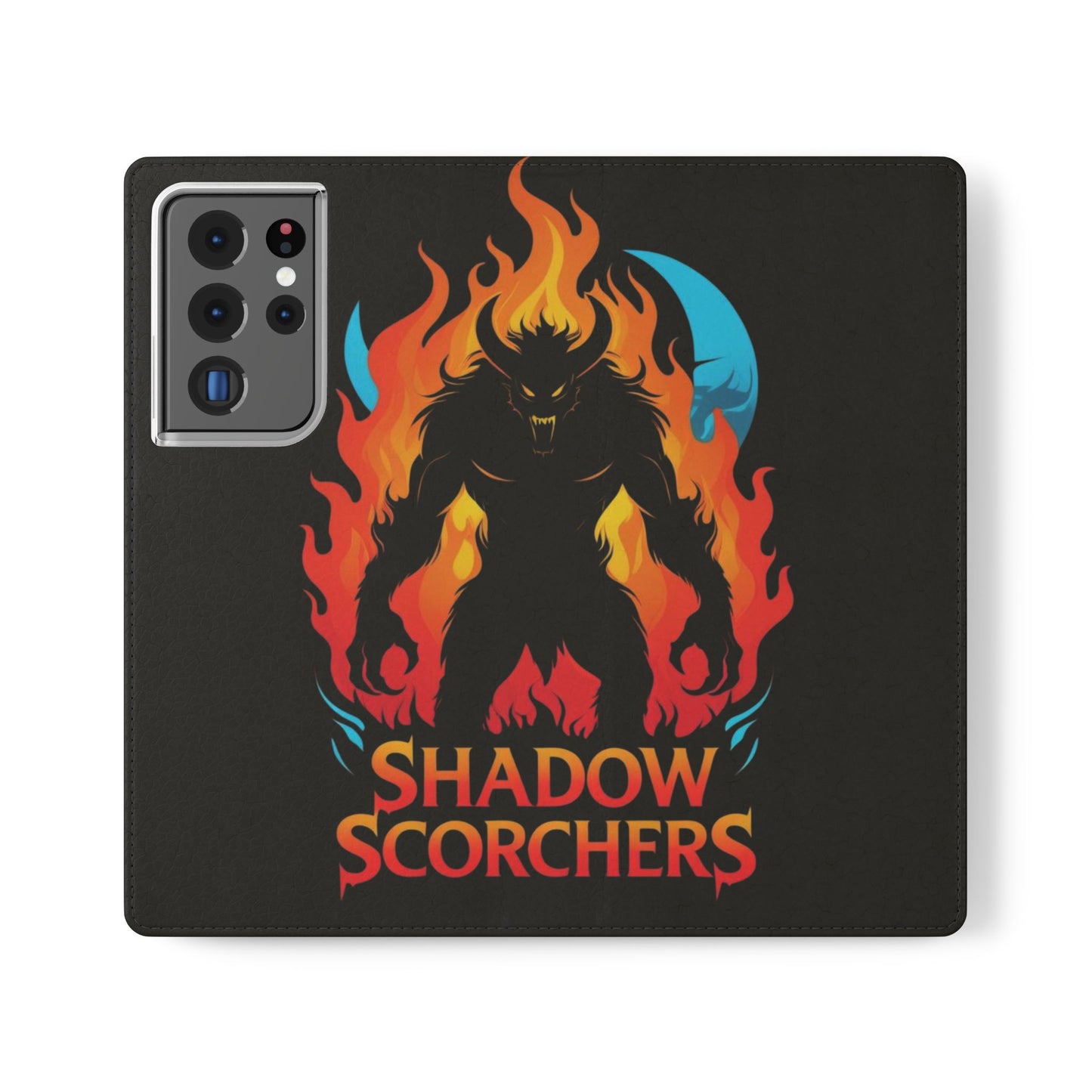 Fantasy Themed Flip Cases, Lunar Sirens, Shadow Scorchers, Unique Phone Cover, Gift for Gamers, Cool Accessories