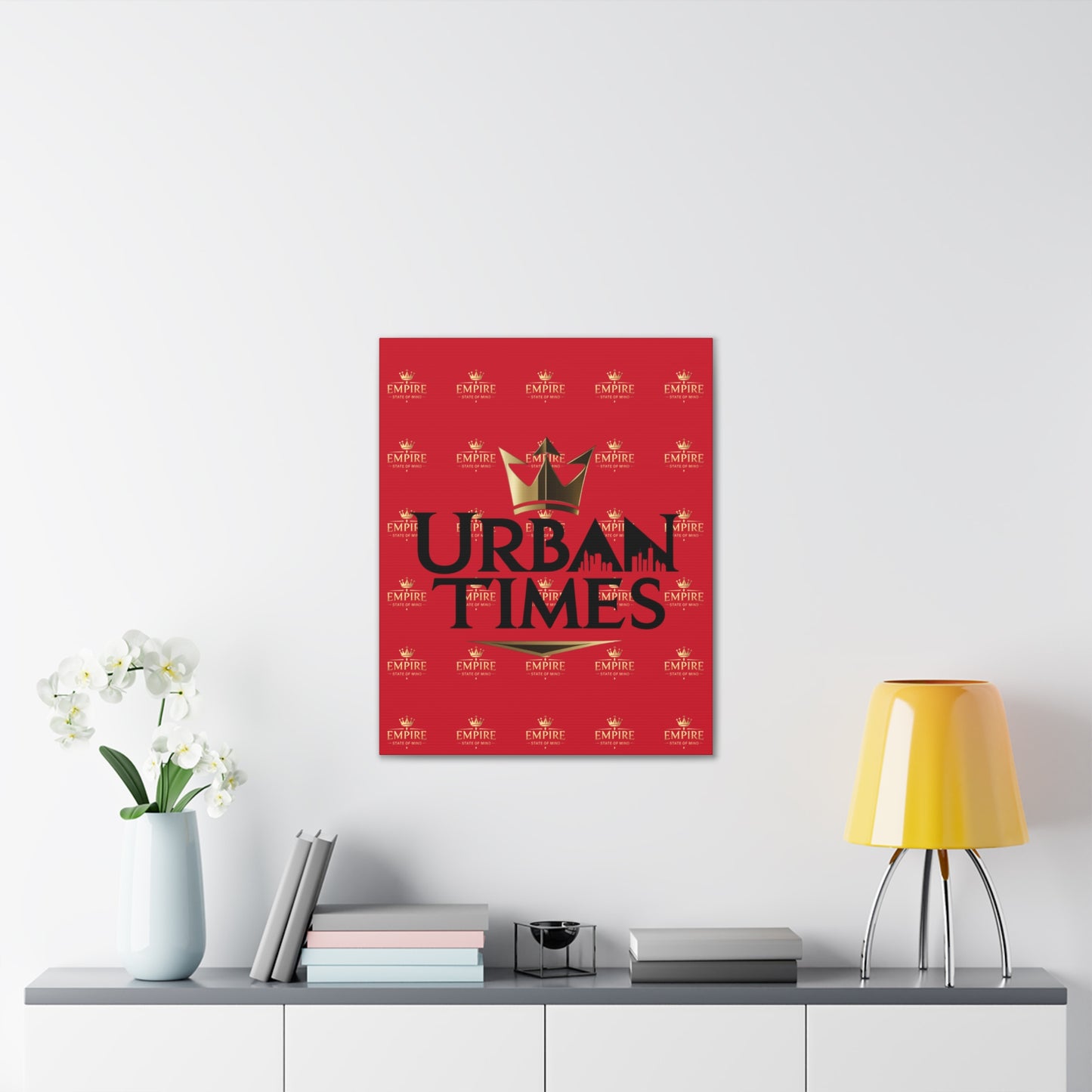 Urban Times Canvas Art - Modern Wall Decor, Home Decoration, Gift for Urbanites, Unique Artwork for Living Room