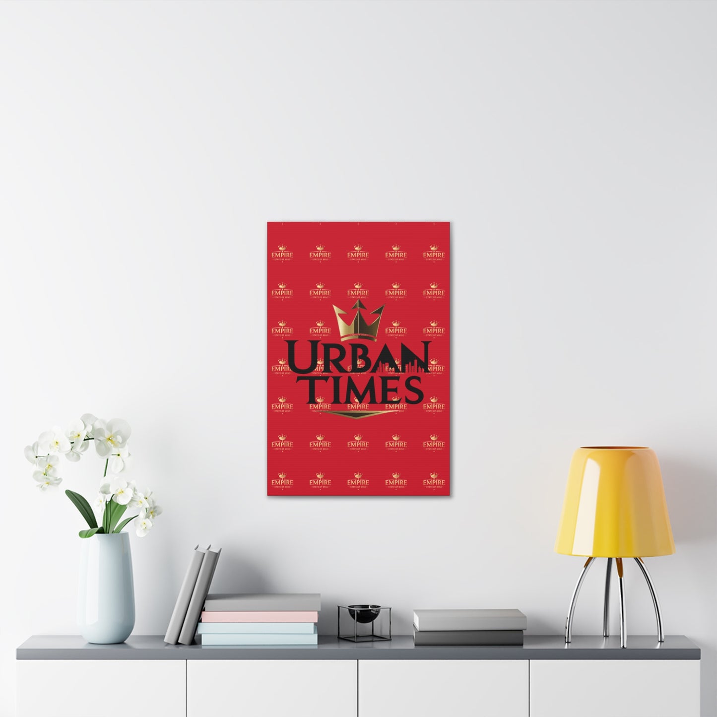 Urban Times Canvas Art - Modern Wall Decor, Home Decoration, Gift for Urbanites, Unique Artwork for Living Room