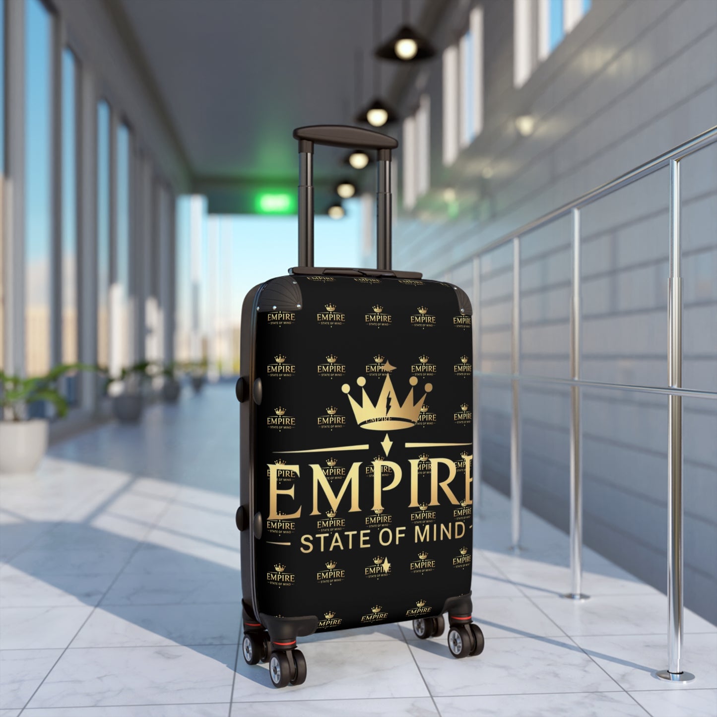 Empire State of Mind Suitcase | Travel Luggage for Adventures, Vacation, Holiday Gifts, Jetsetters, Stylish Travel Gear