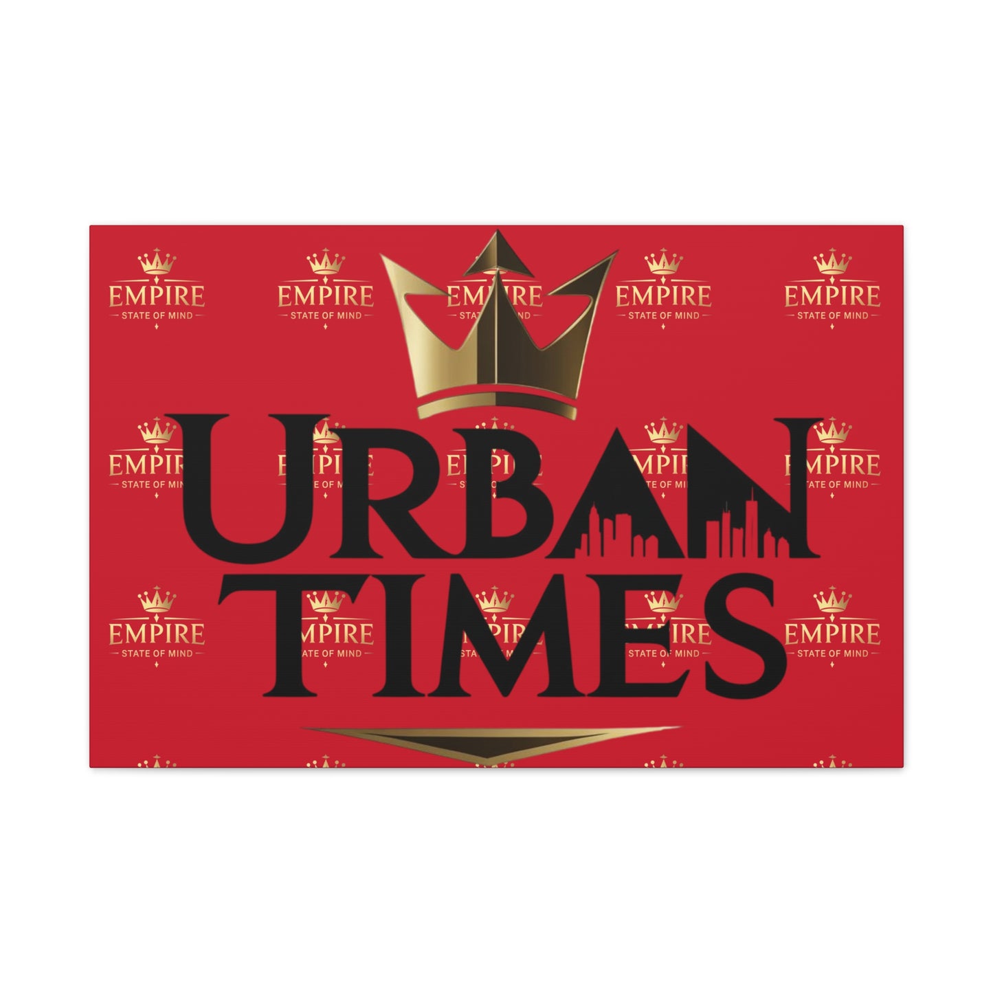 Urban Times Canvas Art - Modern Wall Decor, Home Decoration, Gift for Urbanites, Unique Artwork for Living Room