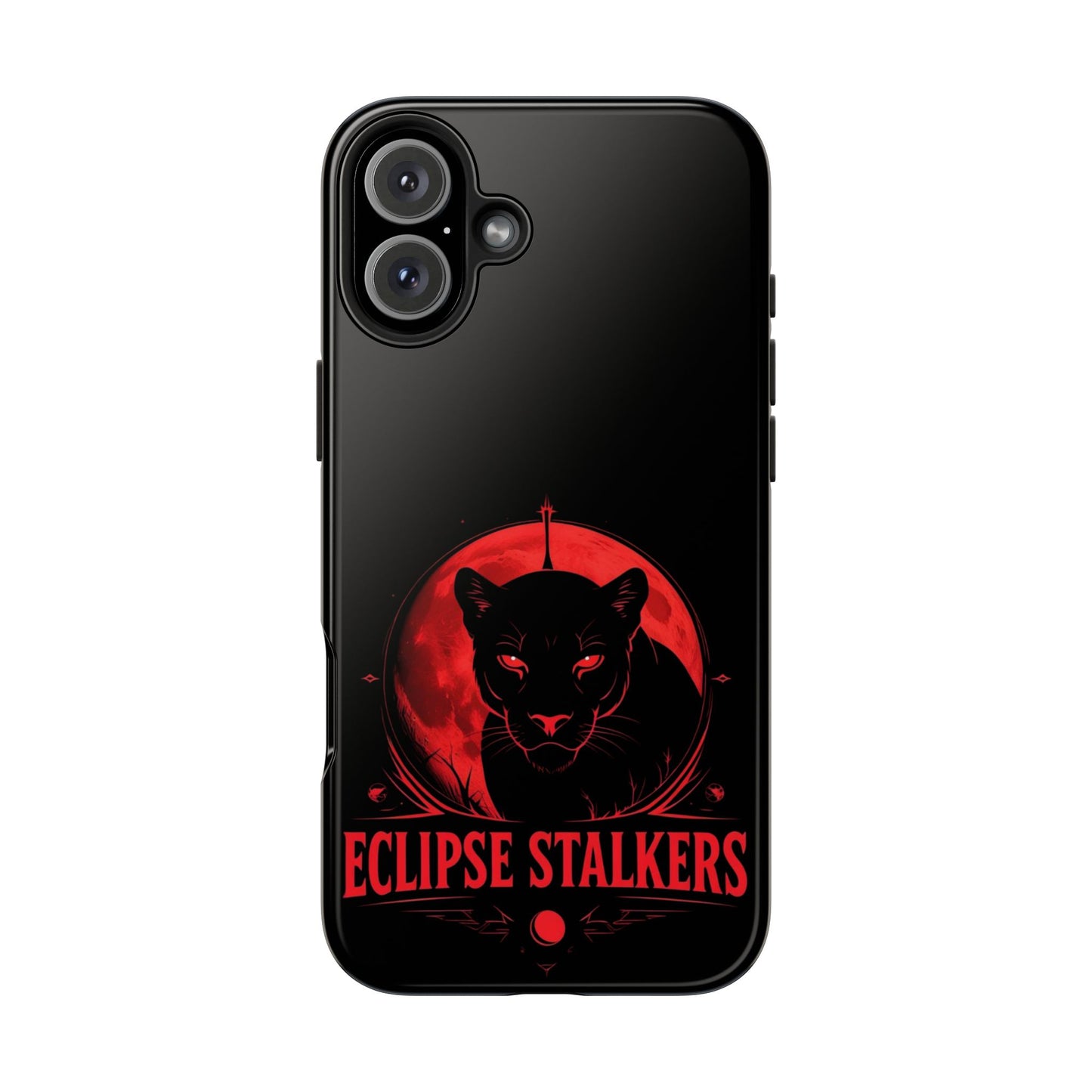 Eclipse Stalkers Phone Case - Tough & Durable, Cat Lovers Gift, Halloween Accessory, Unique Tech Decor, Stylish Protection