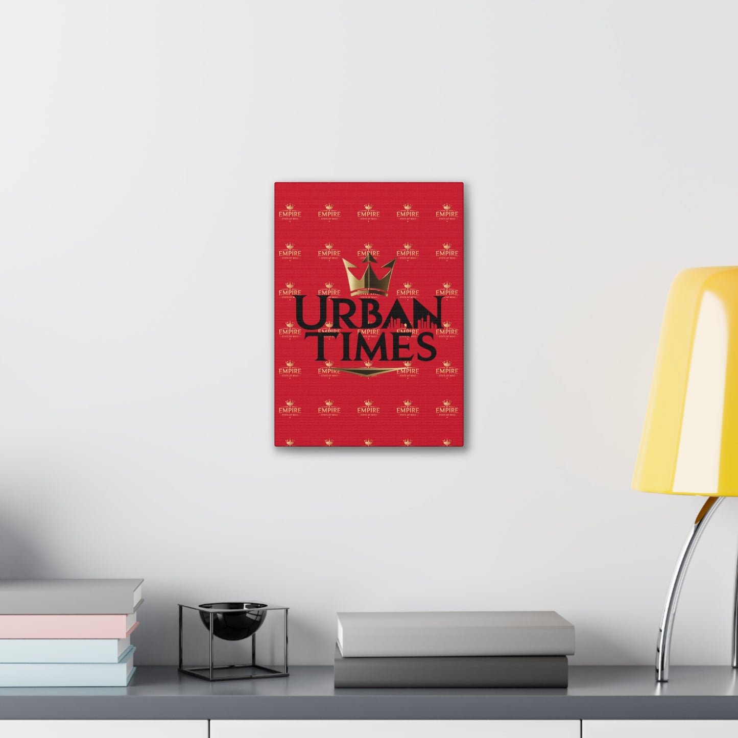 Urban Times Canvas Art - Modern Wall Decor, Home Decoration, Gift for Urbanites, Unique Artwork for Living Room