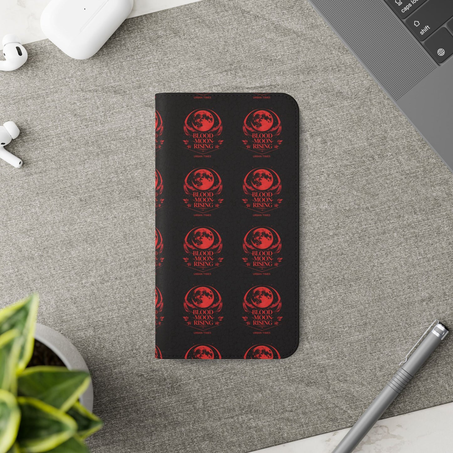 Bold Red Dragon Flip Cases, Stylish Phone Cover, Unique Gift, Phone Accessories, Holiday Gift.