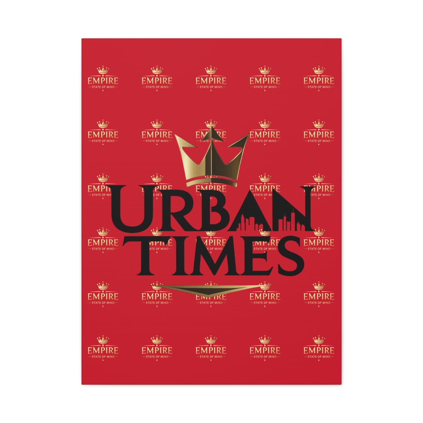 Urban Times Canvas Art - Modern Wall Decor, Home Decoration, Gift for Urbanites, Unique Artwork for Living Room