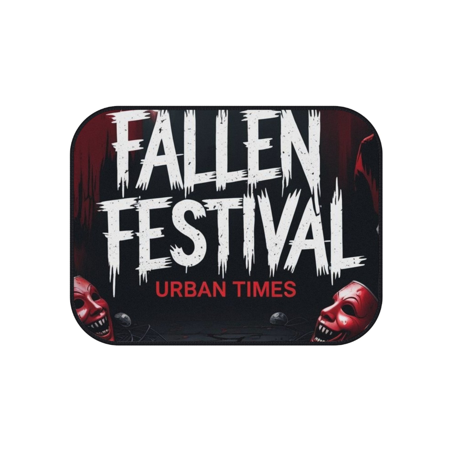 Fallen Festival Car Mats (Set of 4) - Unique Auto Accessories, Halloween Decor, Horror-Themed Gifts, Custom Floor Mats, Festival Car Decor