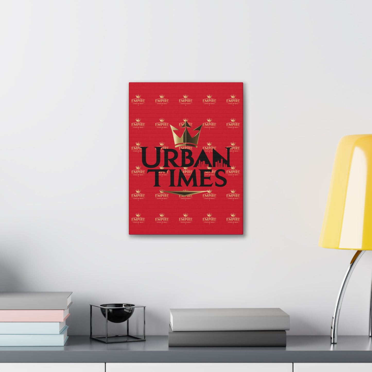 Urban Times Canvas Art - Modern Wall Decor, Home Decoration, Gift for Urbanites, Unique Artwork for Living Room