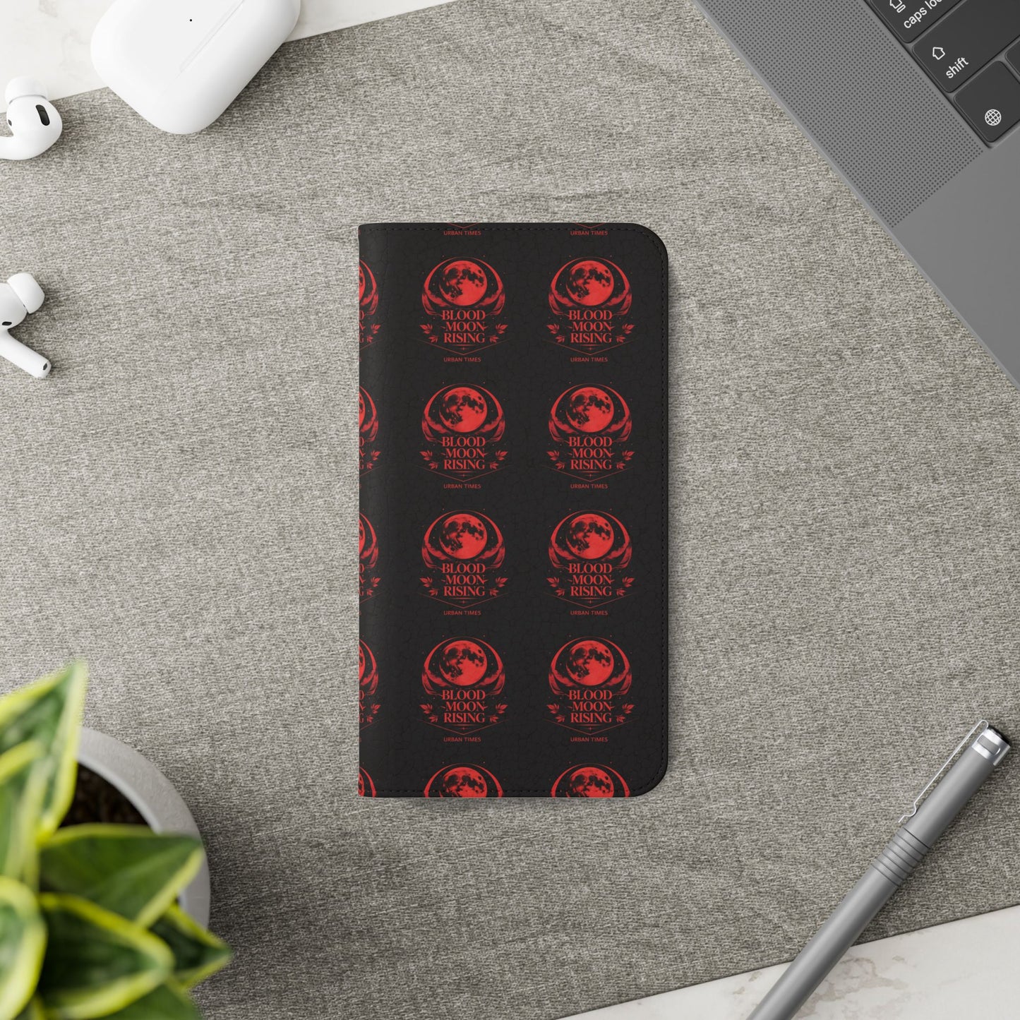 Bold Red Dragon Flip Cases, Stylish Phone Cover, Unique Gift, Phone Accessories, Holiday Gift.