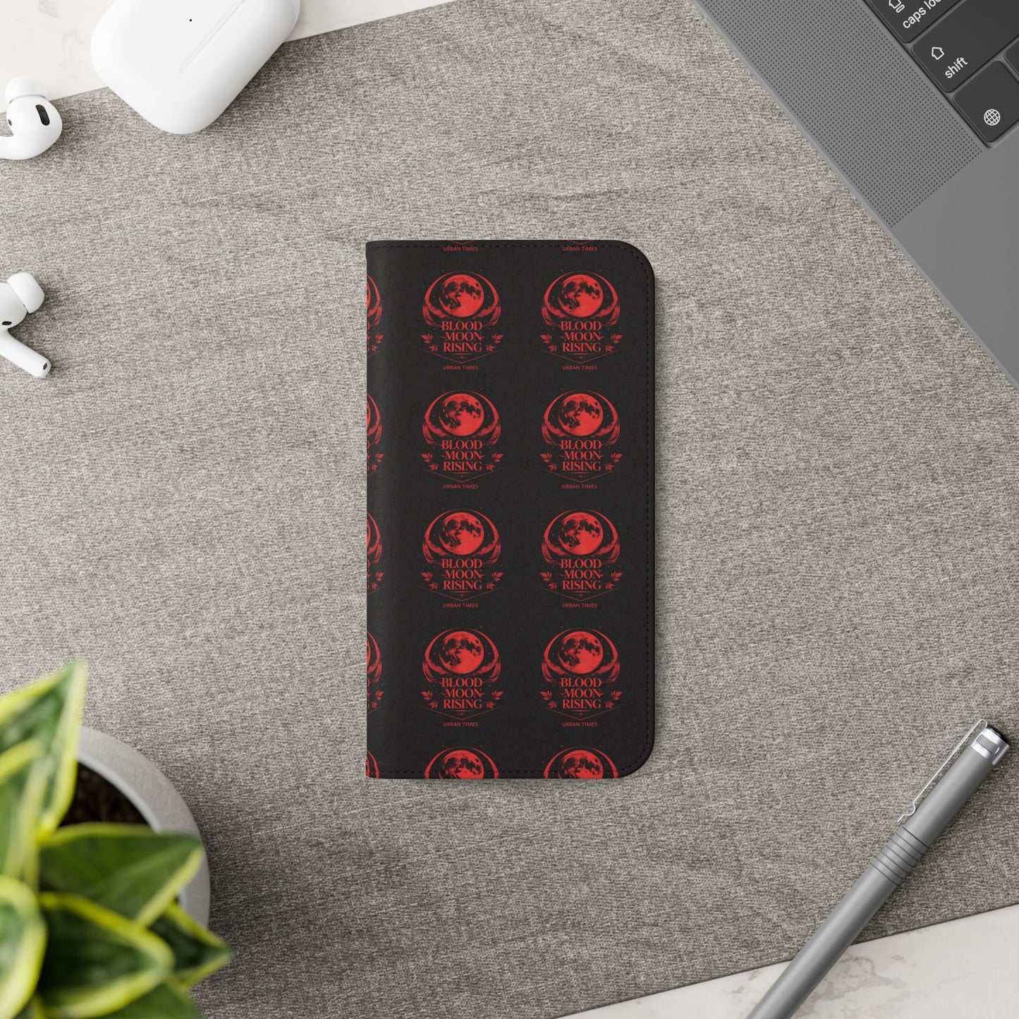 Bold Red Dragon Flip Cases, Stylish Phone Cover, Unique Gift, Phone Accessories, Holiday Gift.