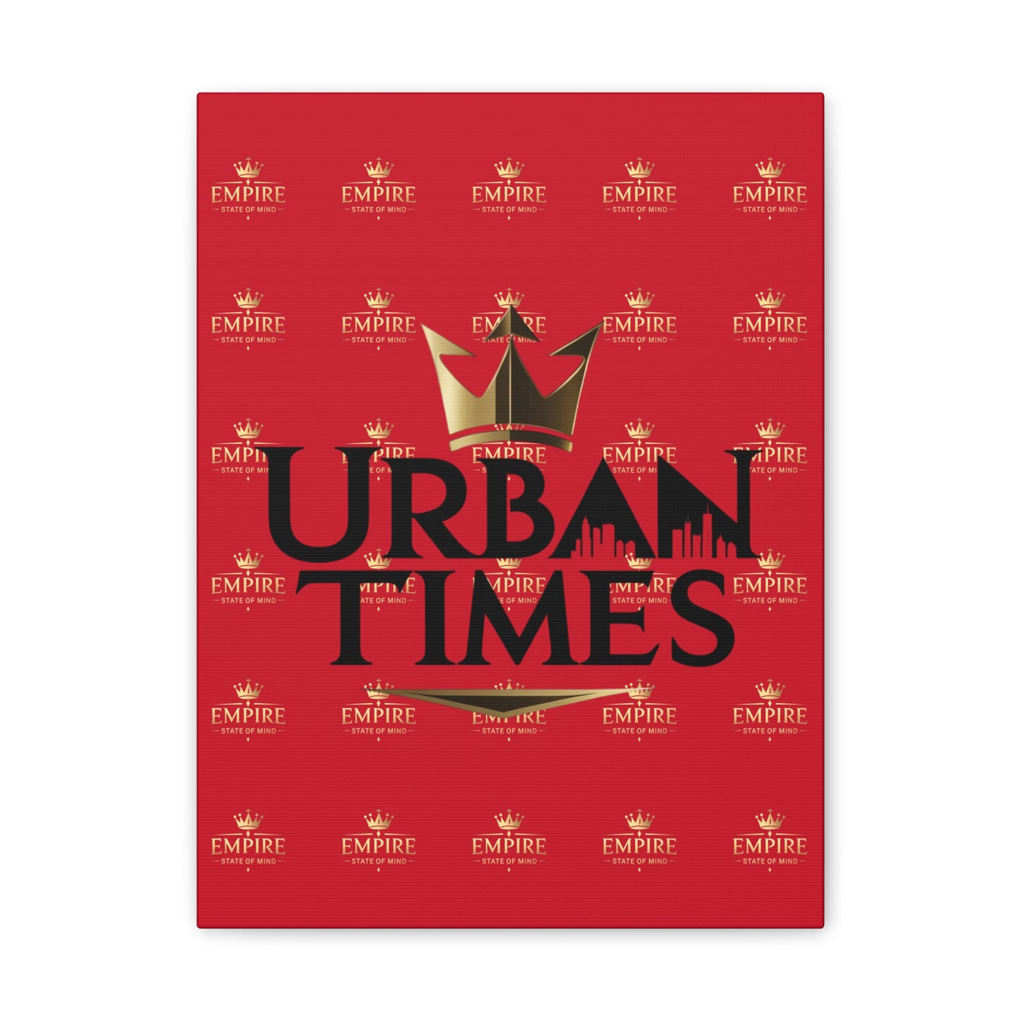 Urban Times Canvas Art - Modern Wall Decor, Home Decoration, Gift for Urbanites, Unique Artwork for Living Room