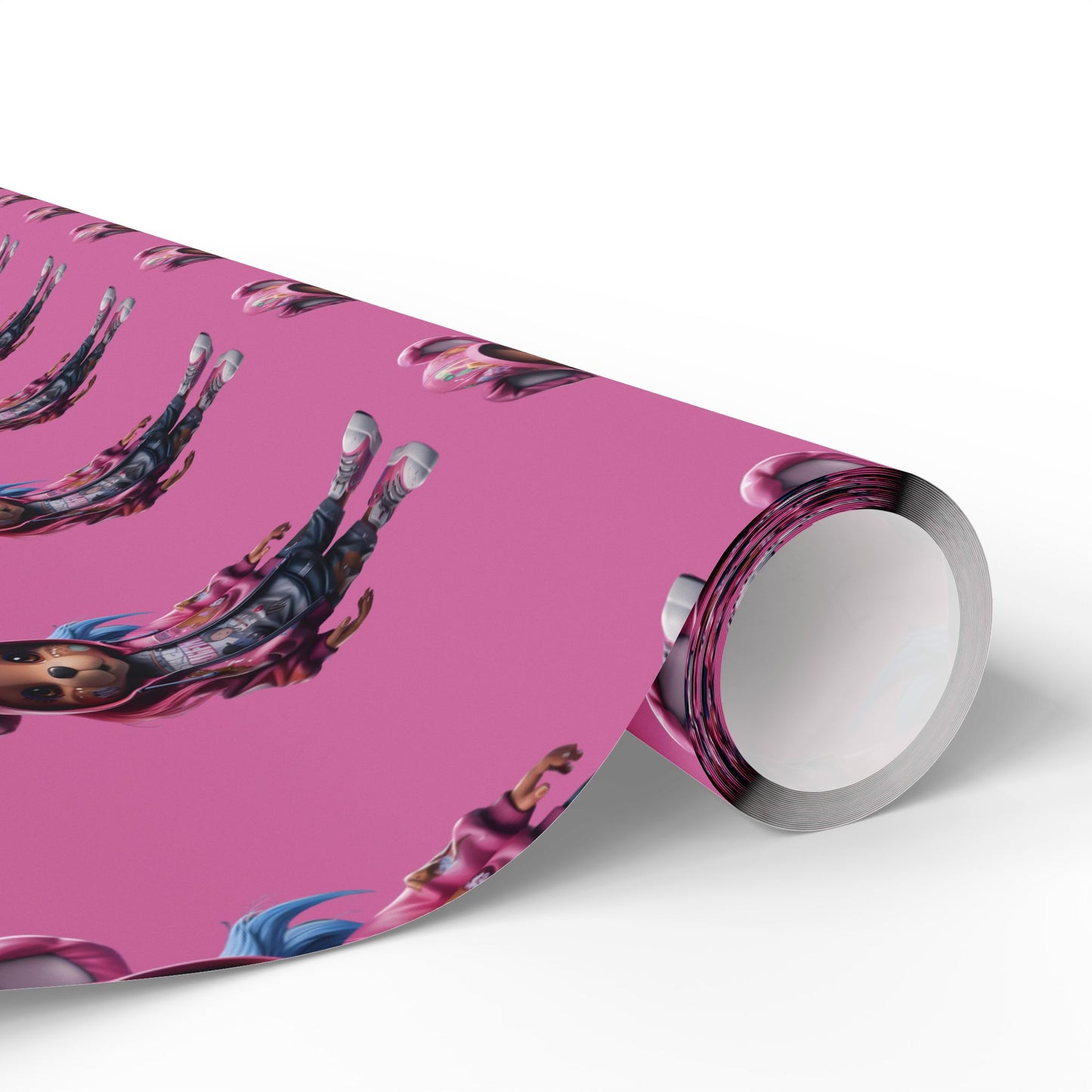 Vibrant Gift Wrap, Funky Wrapping Paper for Birthdays, Holidays, Parties, Unique Gift Presentation, Decorative Paper Rolls