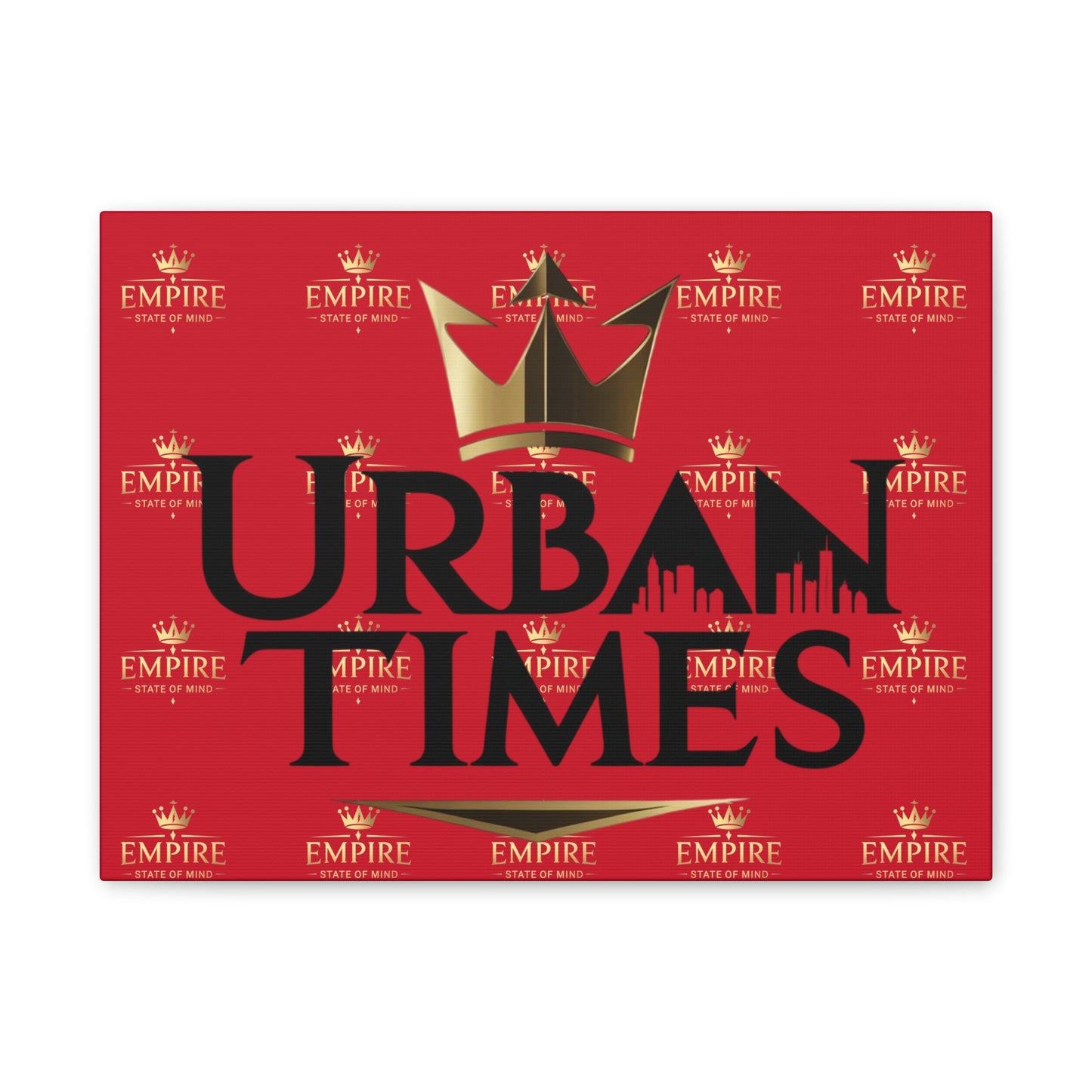 Urban Times Canvas Art - Modern Wall Decor, Home Decoration, Gift for Urbanites, Unique Artwork for Living Room