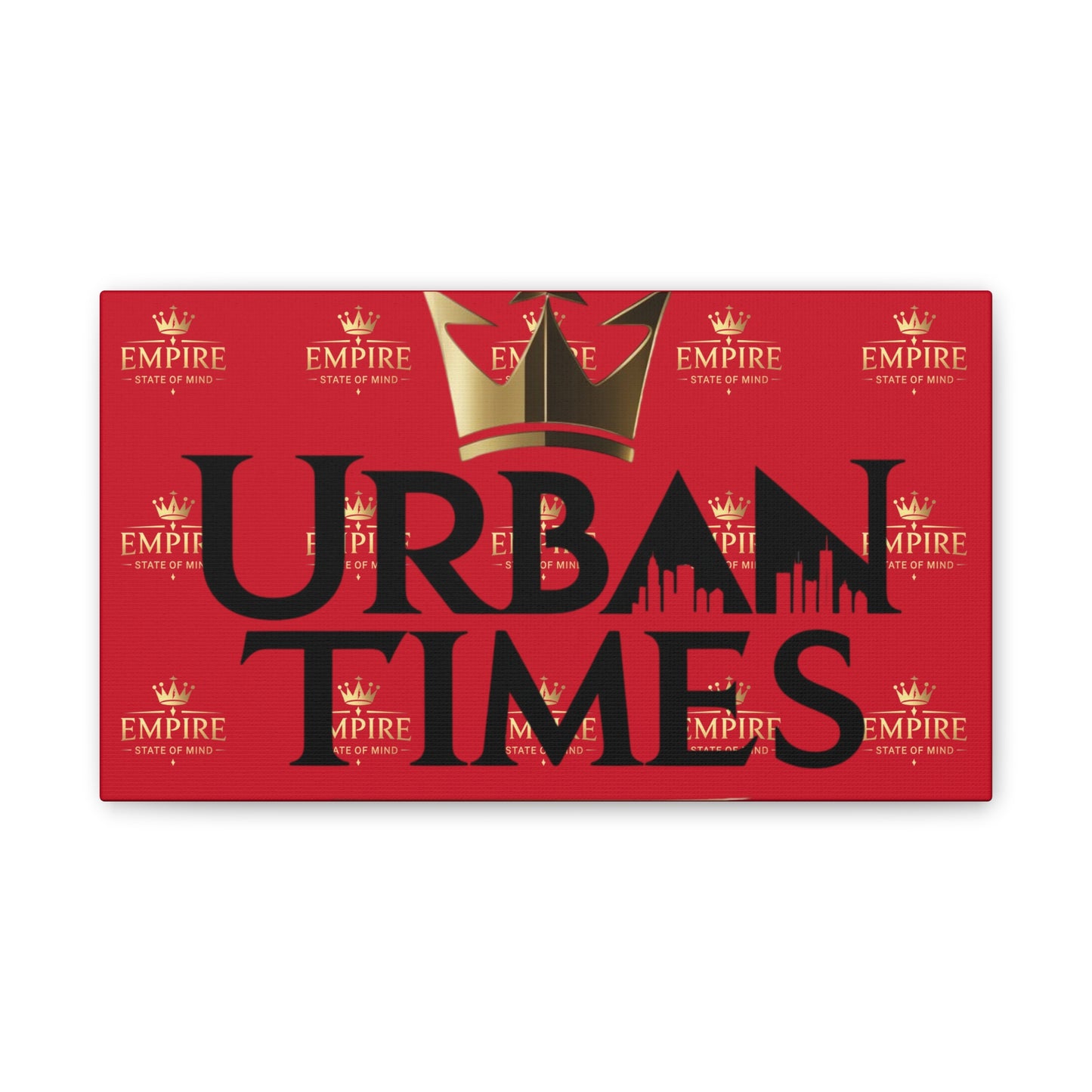 Urban Times Canvas Art - Modern Wall Decor, Home Decoration, Gift for Urbanites, Unique Artwork for Living Room