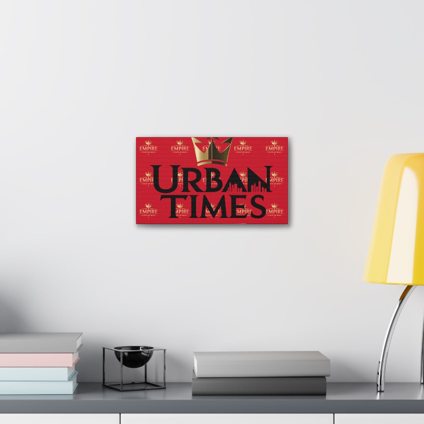 Urban Times Canvas Art - Modern Wall Decor, Home Decoration, Gift for Urbanites, Unique Artwork for Living Room