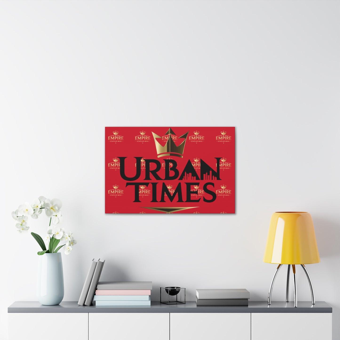 Urban Times Canvas Art - Modern Wall Decor, Home Decoration, Gift for Urbanites, Unique Artwork for Living Room