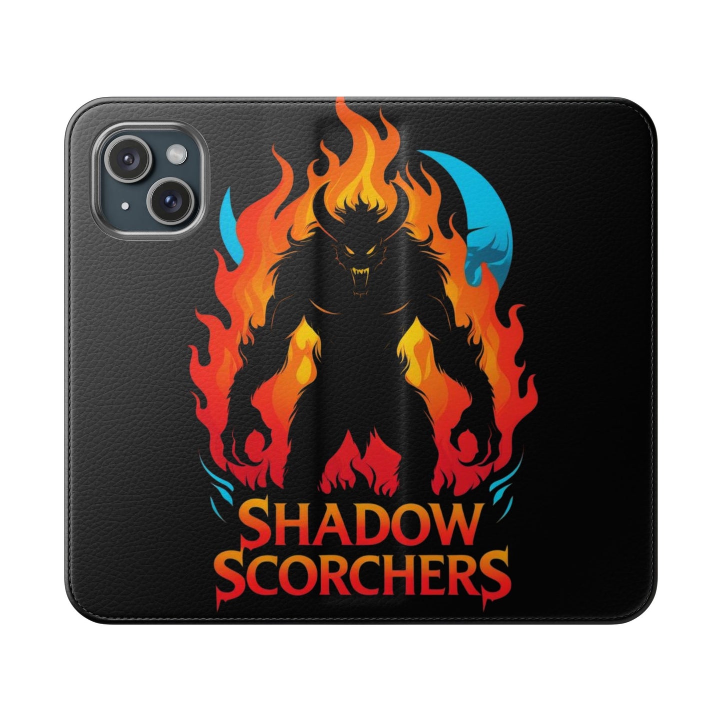 Fantasy Themed Flip Cases, Lunar Sirens, Shadow Scorchers, Unique Phone Cover, Gift for Gamers, Cool Accessories