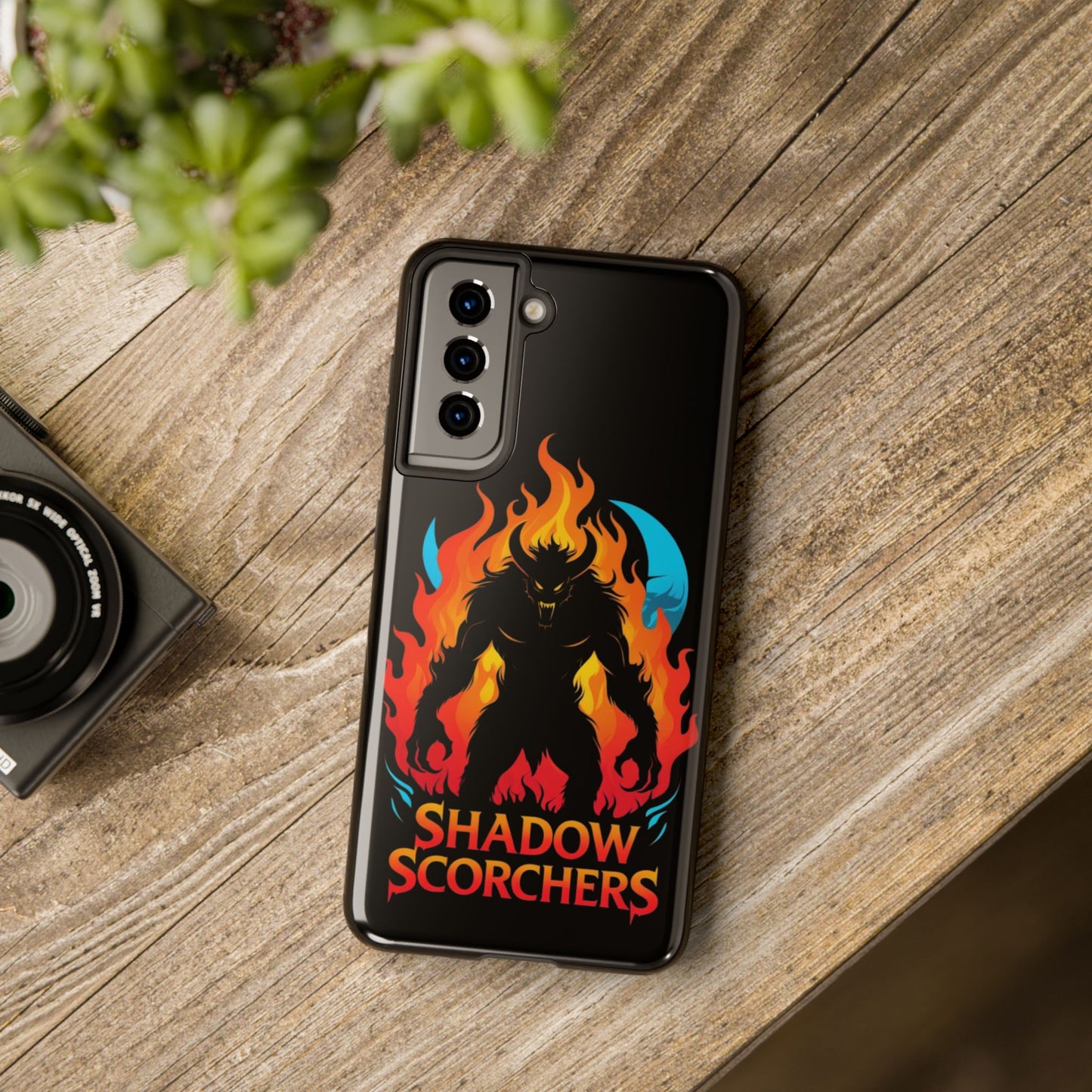 Shadow Scorchers Tough Phone Cases, Durable Phone Covers, Unique Mobile Accessories, Ideal for Tech Lovers, Great Gift Idea