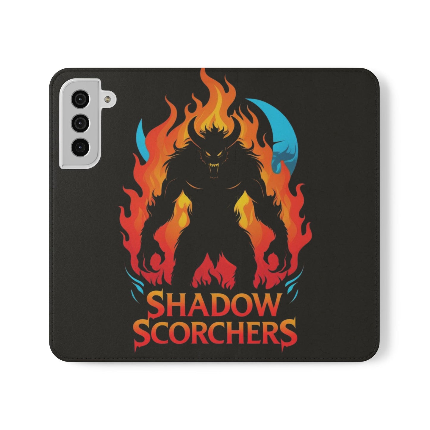 Fantasy Themed Flip Cases, Lunar Sirens, Shadow Scorchers, Unique Phone Cover, Gift for Gamers, Cool Accessories