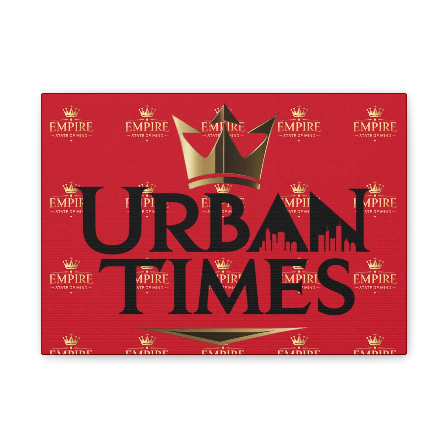 Urban Times Canvas Art - Modern Wall Decor, Home Decoration, Gift for Urbanites, Unique Artwork for Living Room