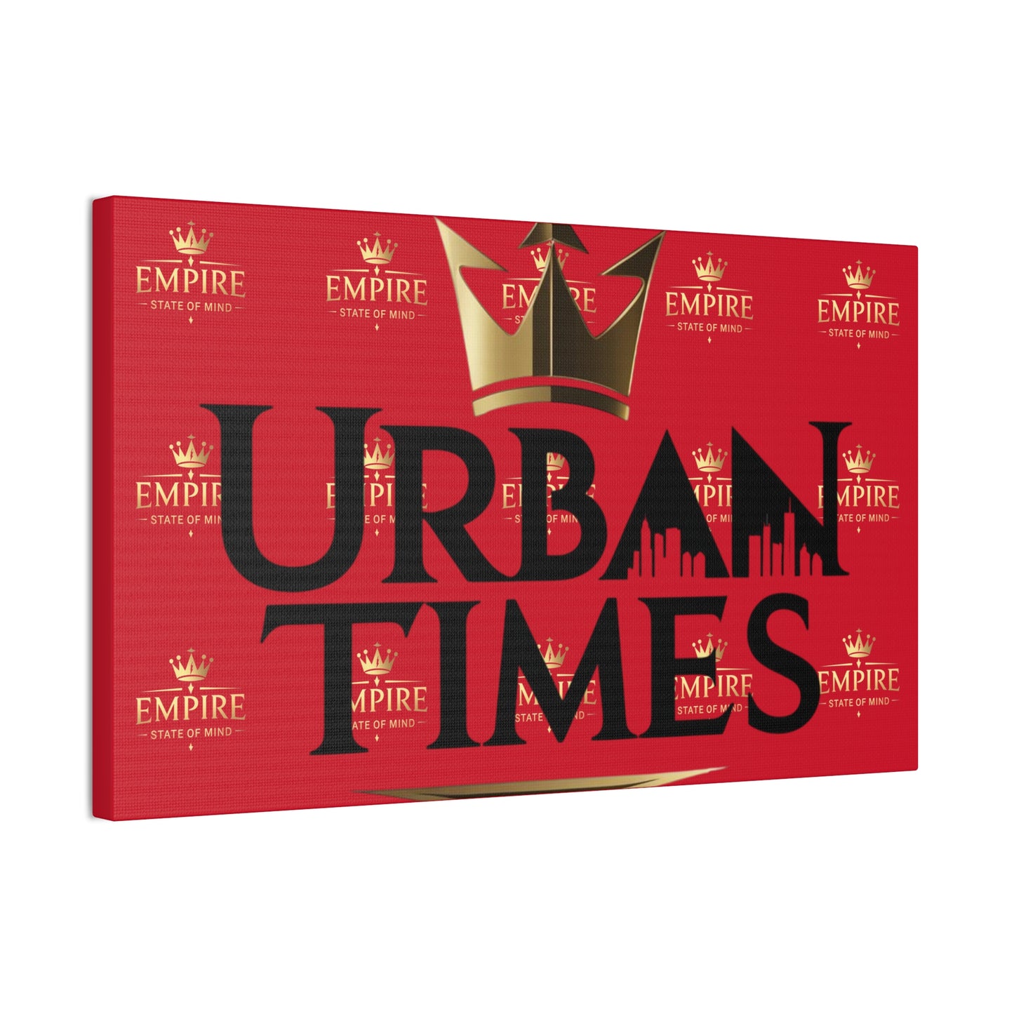 Urban Times Canvas Art - Modern Wall Decor, Home Decoration, Gift for Urbanites, Unique Artwork for Living Room