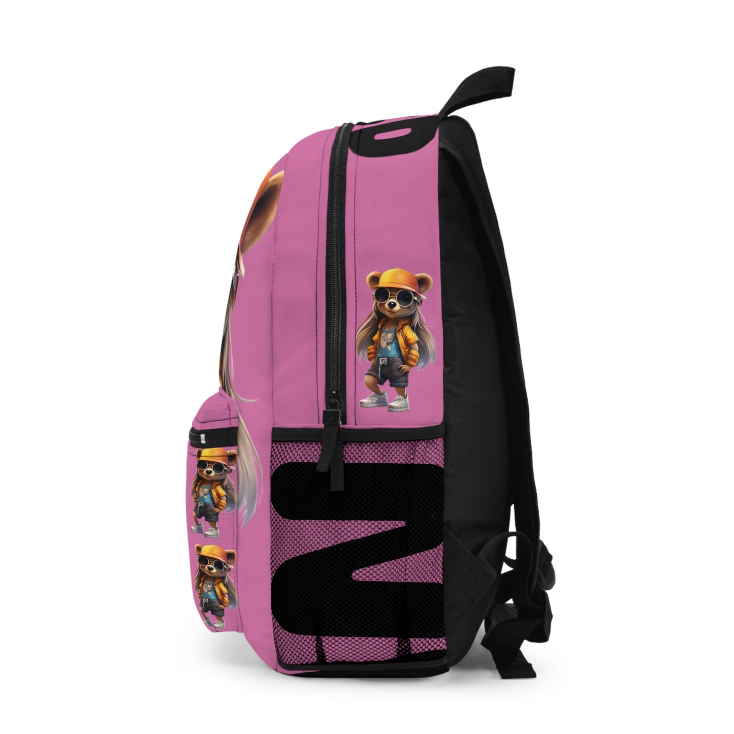 LIL QUEENS CLUB: HOODIE BEAR BACKPACK