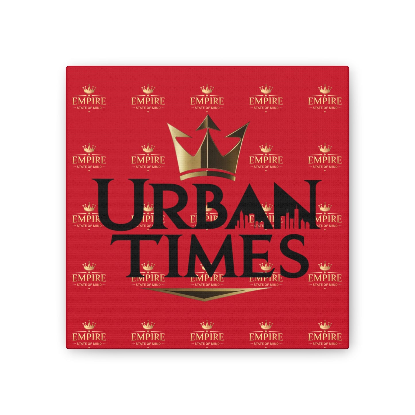 Urban Times Canvas Art - Modern Wall Decor, Home Decoration, Gift for Urbanites, Unique Artwork for Living Room