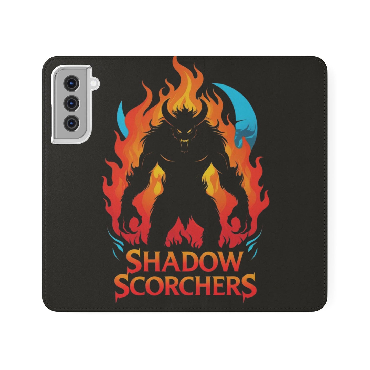 Fantasy Themed Flip Cases, Lunar Sirens, Shadow Scorchers, Unique Phone Cover, Gift for Gamers, Cool Accessories