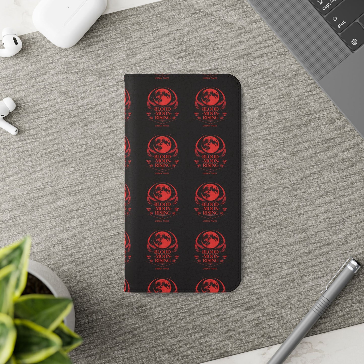 Bold Red Dragon Flip Cases, Stylish Phone Cover, Unique Gift, Phone Accessories, Holiday Gift.