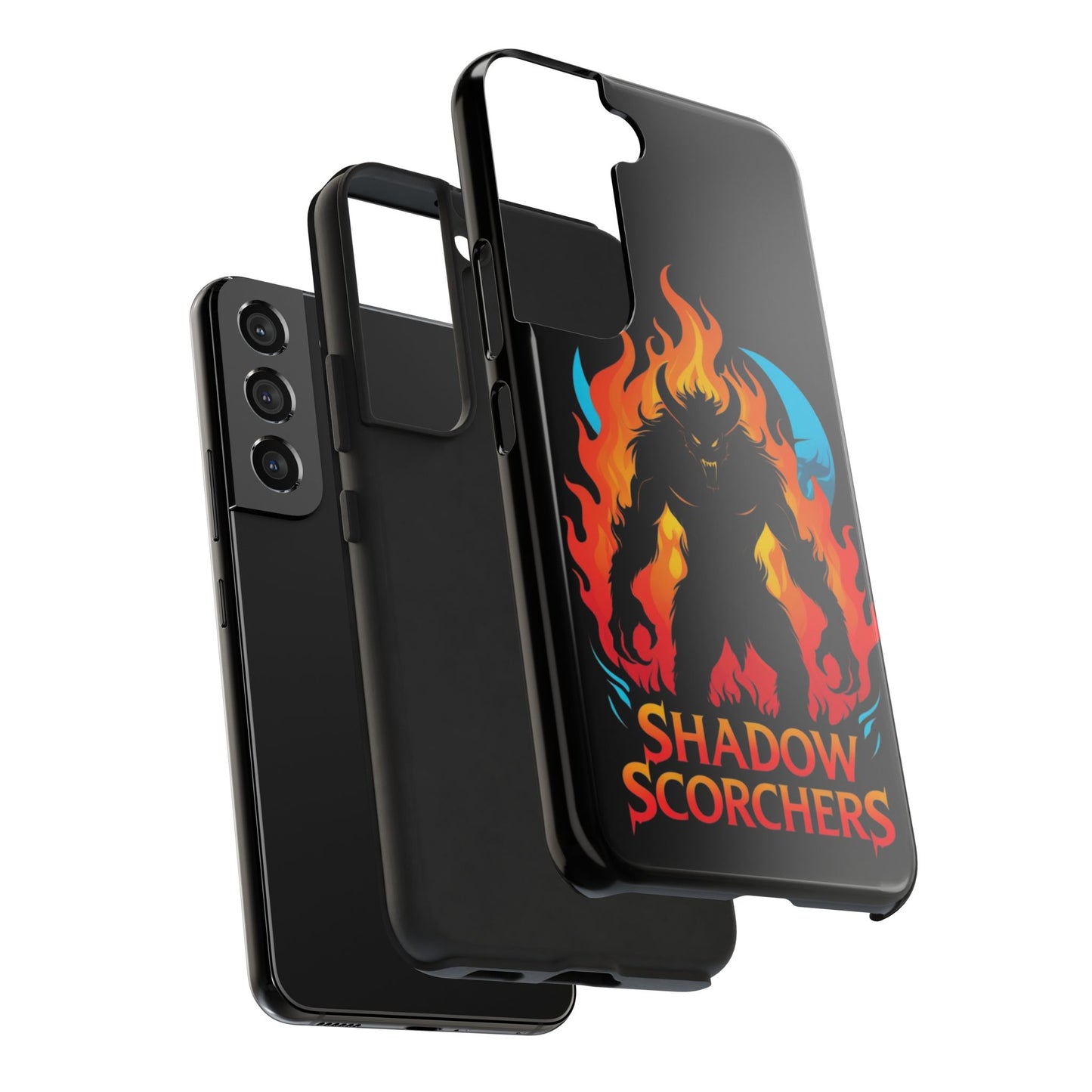 Shadow Scorchers Tough Phone Cases, Durable Phone Covers, Unique Mobile Accessories, Ideal for Tech Lovers, Great Gift Idea