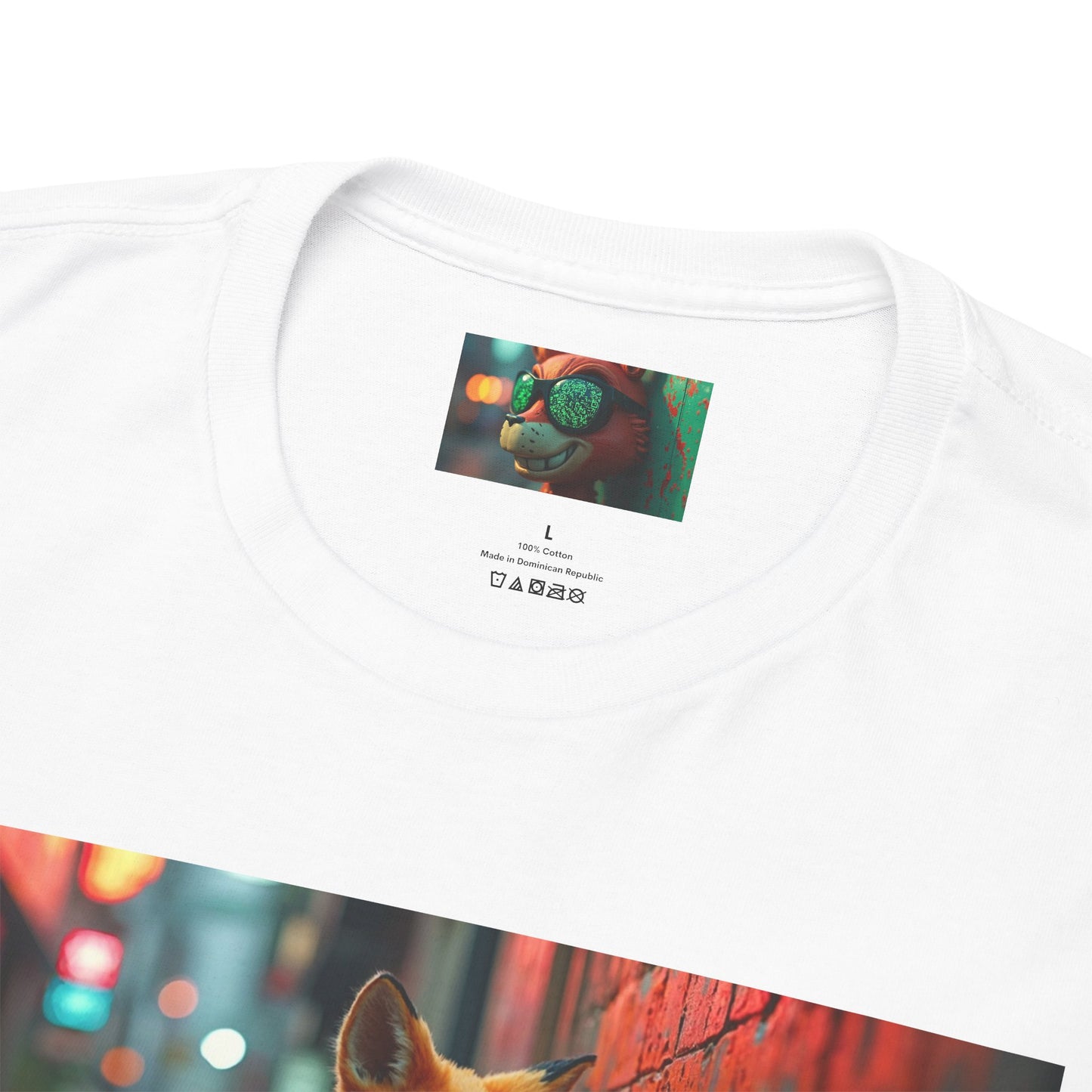 Urban Vibes Unisex Heavy Cotton Tee - Perfect for Street Culture Lovers, Casual Wear, Gifts, and Urban Art Enthusiasts