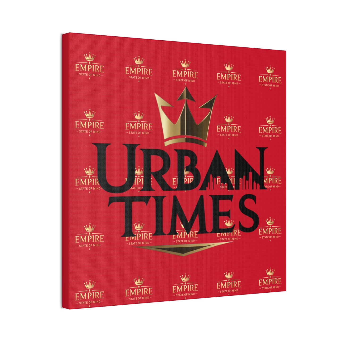 Urban Times Canvas Art - Modern Wall Decor, Home Decoration, Gift for Urbanites, Unique Artwork for Living Room