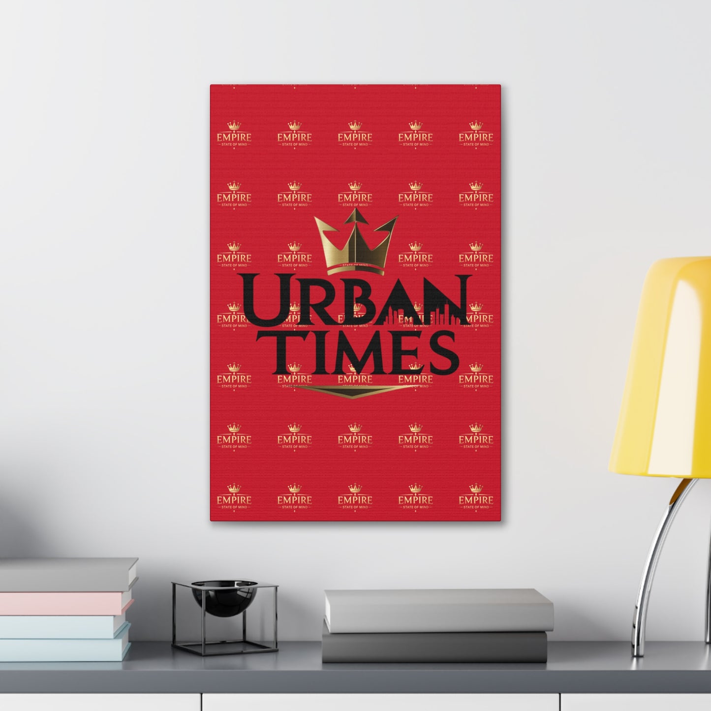 Urban Times Canvas Art - Modern Wall Decor, Home Decoration, Gift for Urbanites, Unique Artwork for Living Room