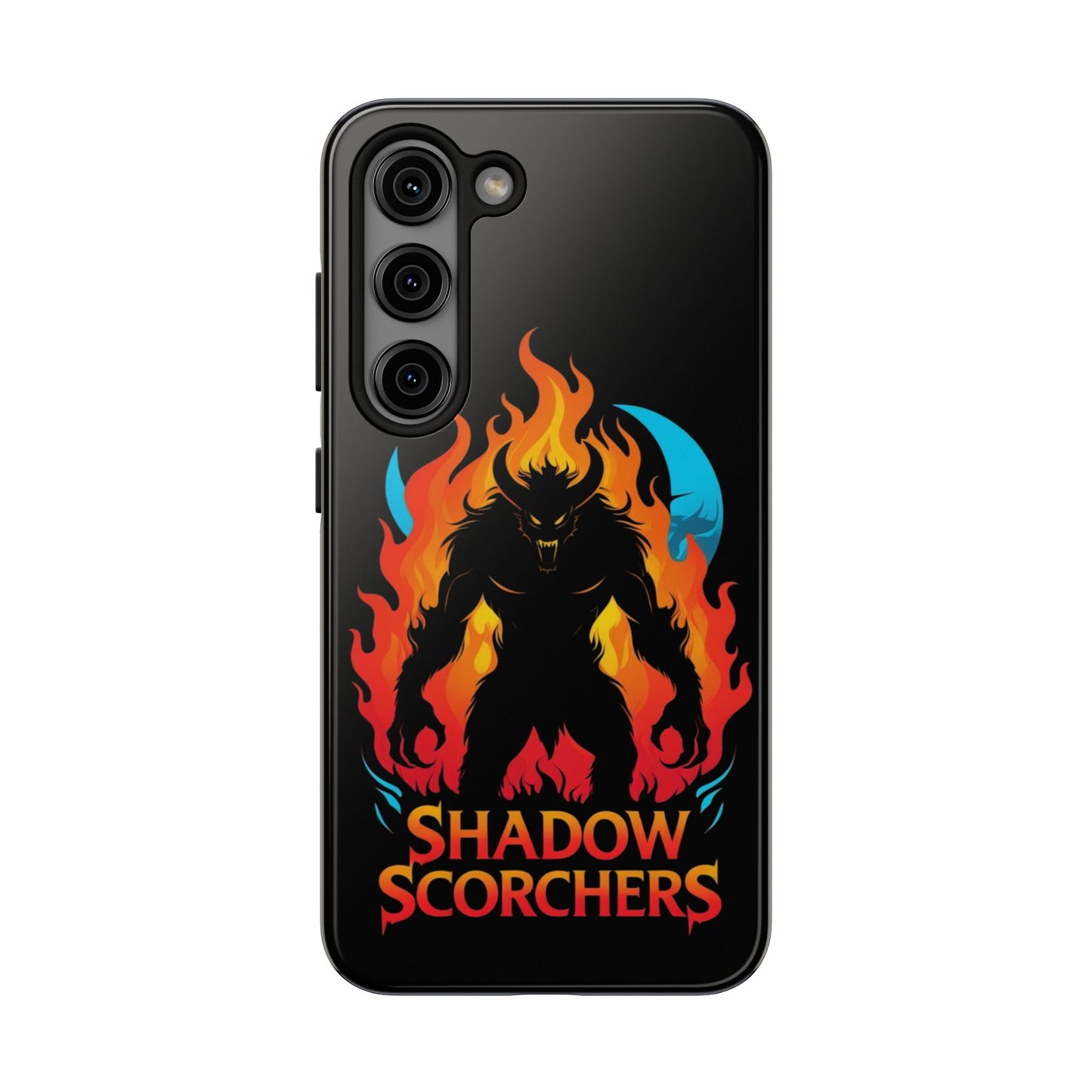 Shadow Scorchers Tough Phone Cases, Durable Phone Covers, Unique Mobile Accessories, Ideal for Tech Lovers, Great Gift Idea