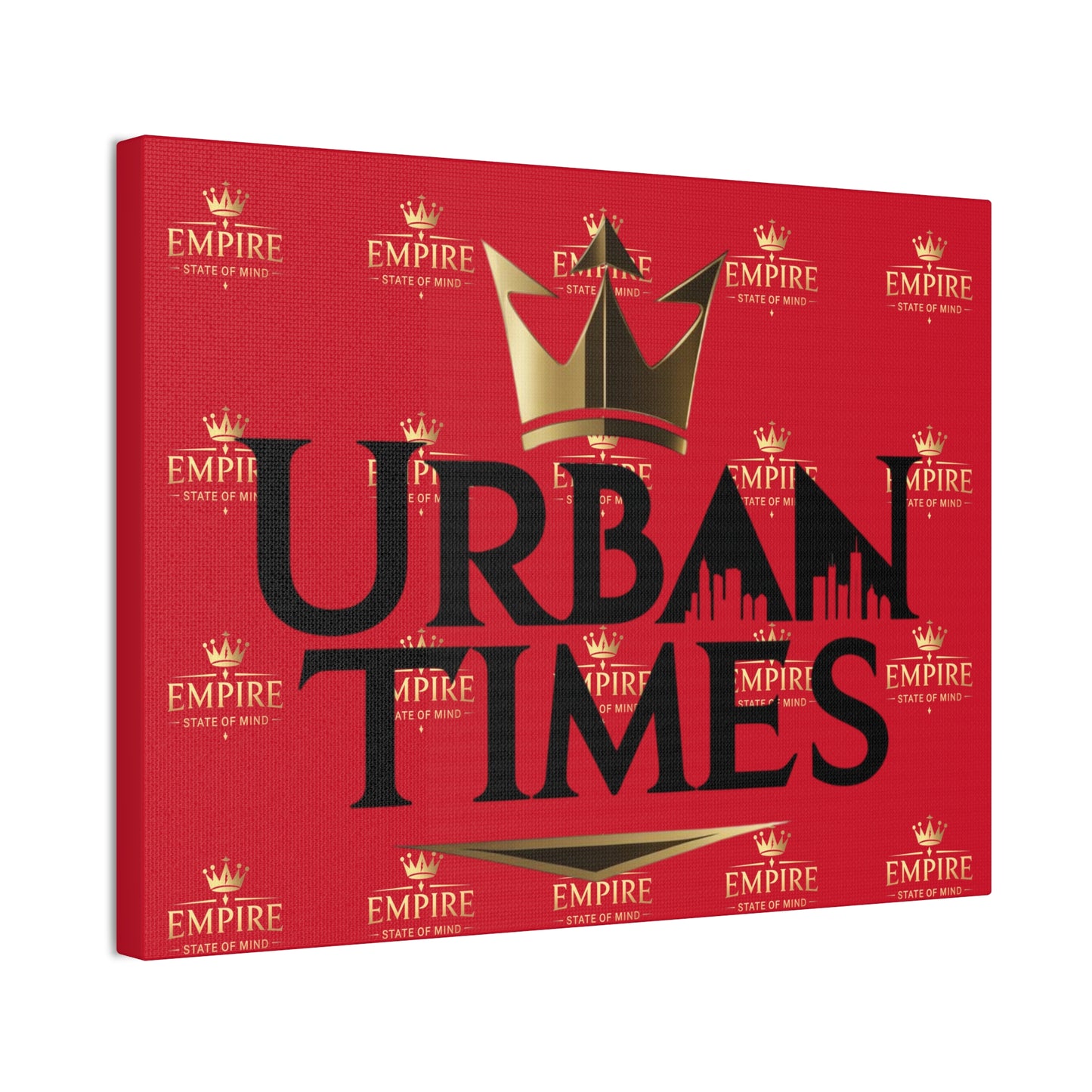 Urban Times Canvas Art - Modern Wall Decor, Home Decoration, Gift for Urbanites, Unique Artwork for Living Room