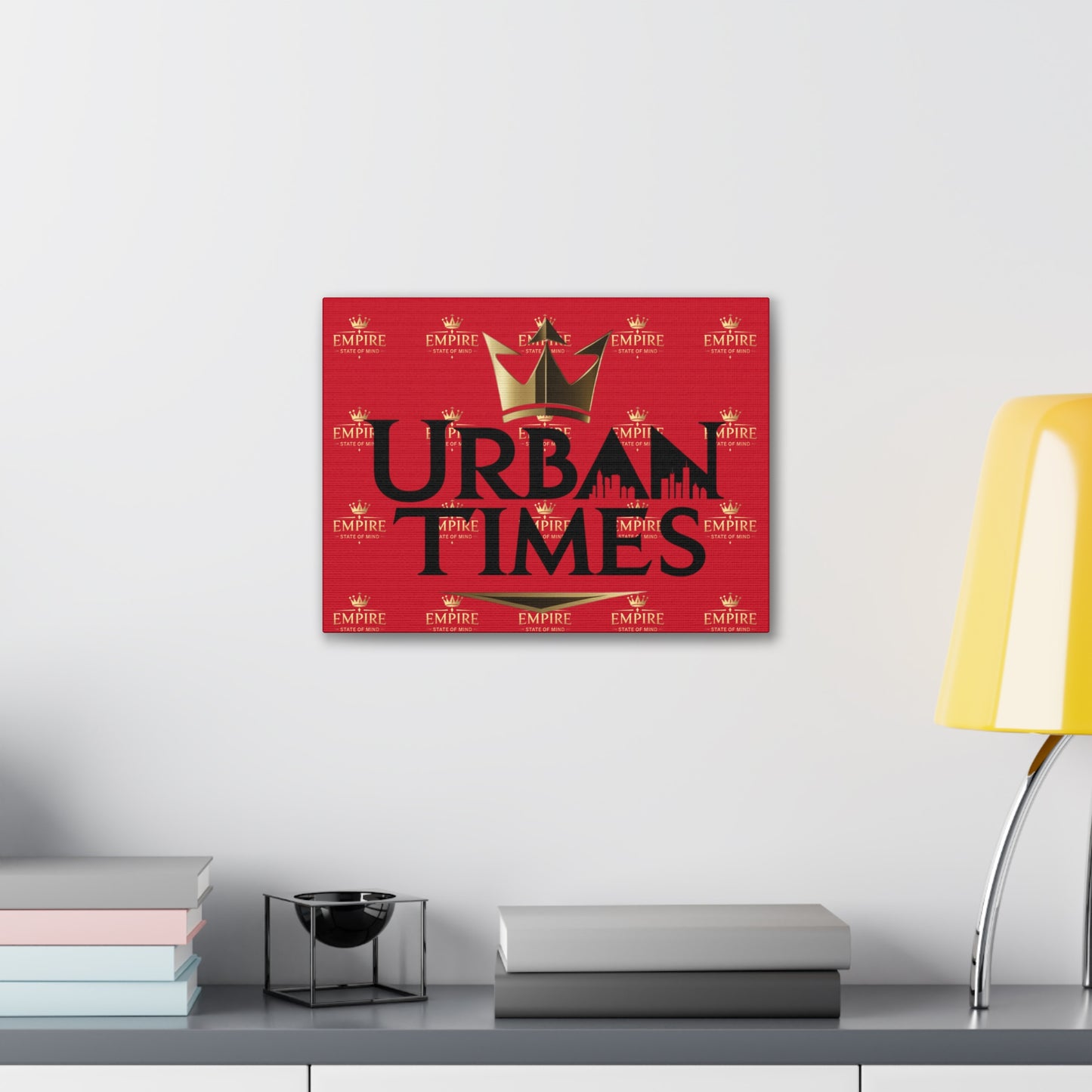 Urban Times Canvas Art - Modern Wall Decor, Home Decoration, Gift for Urbanites, Unique Artwork for Living Room