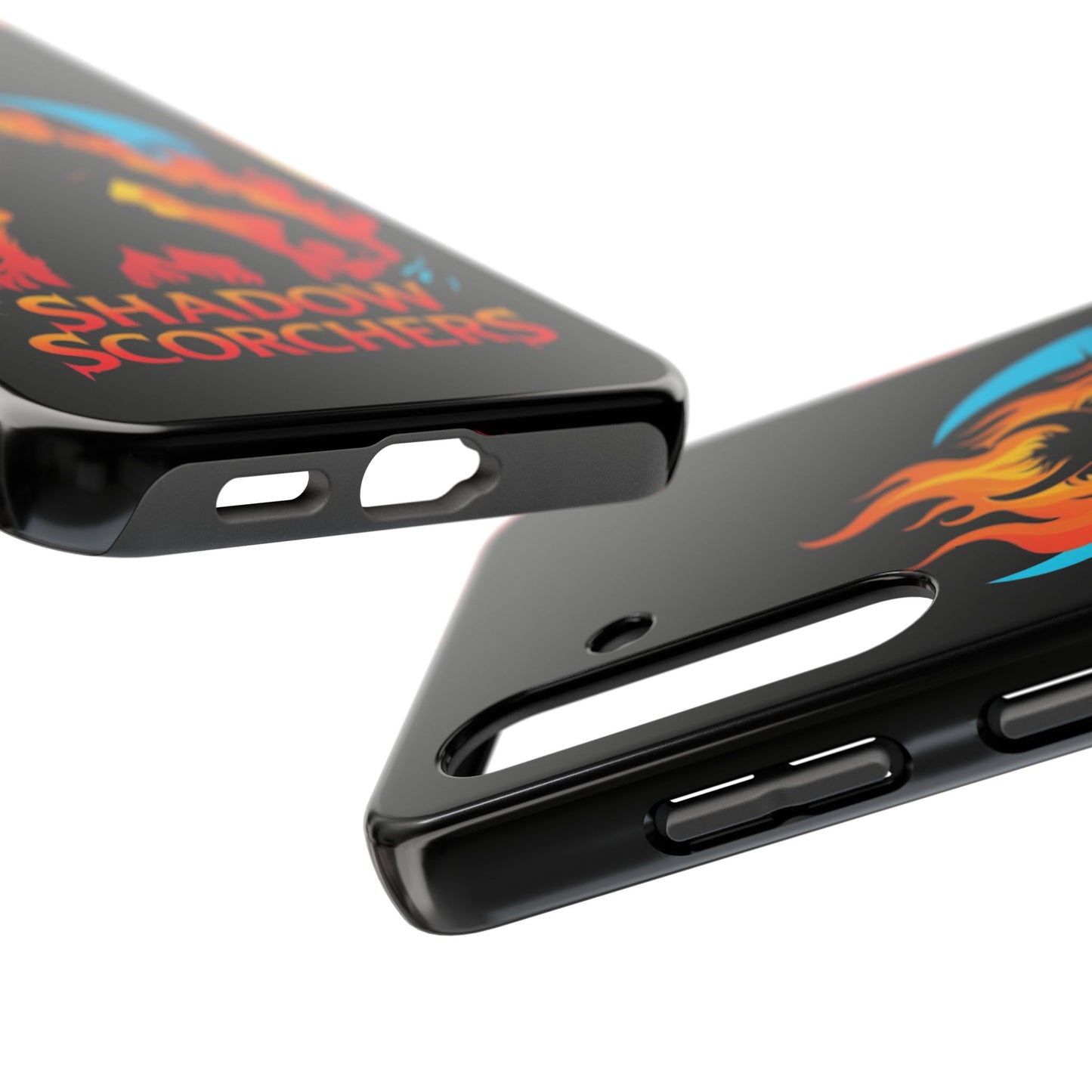 Shadow Scorchers Tough Phone Cases, Durable Phone Covers, Unique Mobile Accessories, Ideal for Tech Lovers, Great Gift Idea