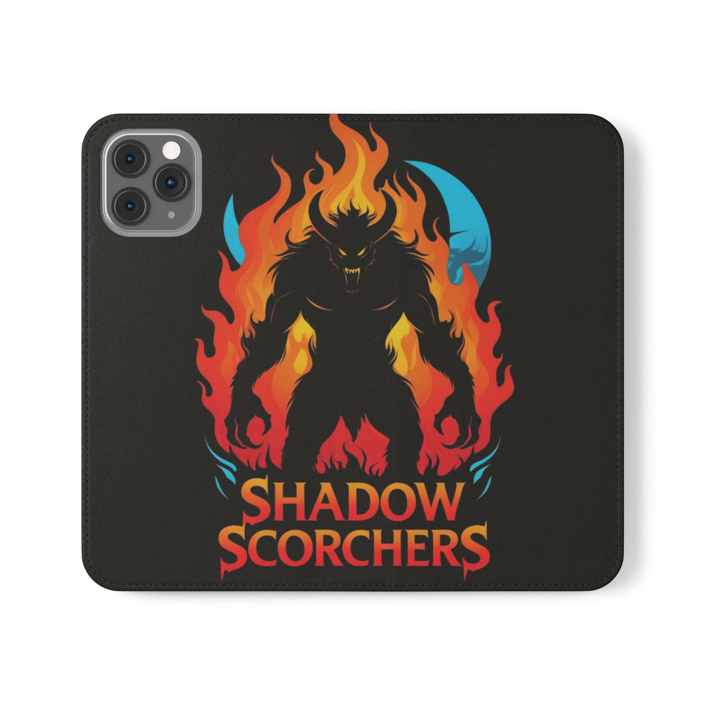Fantasy Themed Flip Cases, Lunar Sirens, Shadow Scorchers, Unique Phone Cover, Gift for Gamers, Cool Accessories