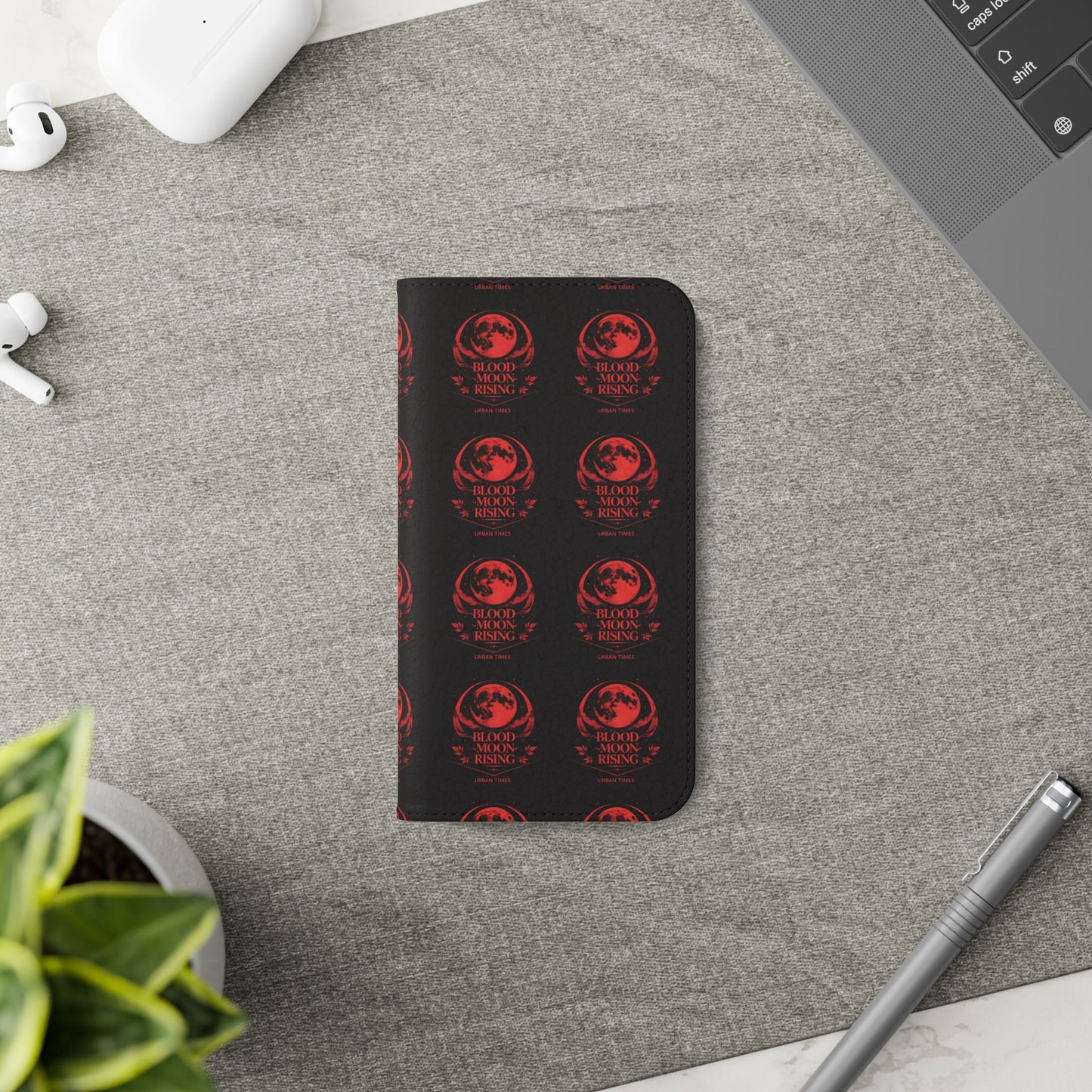 Bold Red Dragon Flip Cases, Stylish Phone Cover, Unique Gift, Phone Accessories, Holiday Gift.