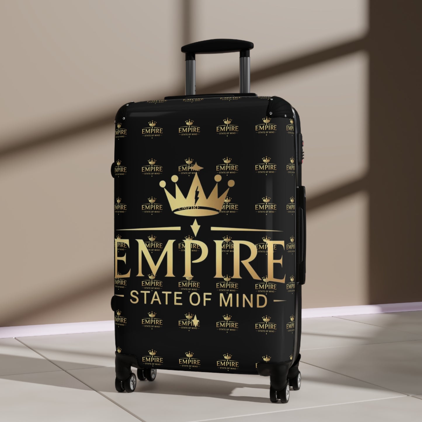 Empire State of Mind Suitcase | Travel Luggage for Adventures, Vacation, Holiday Gifts, Jetsetters, Stylish Travel Gear