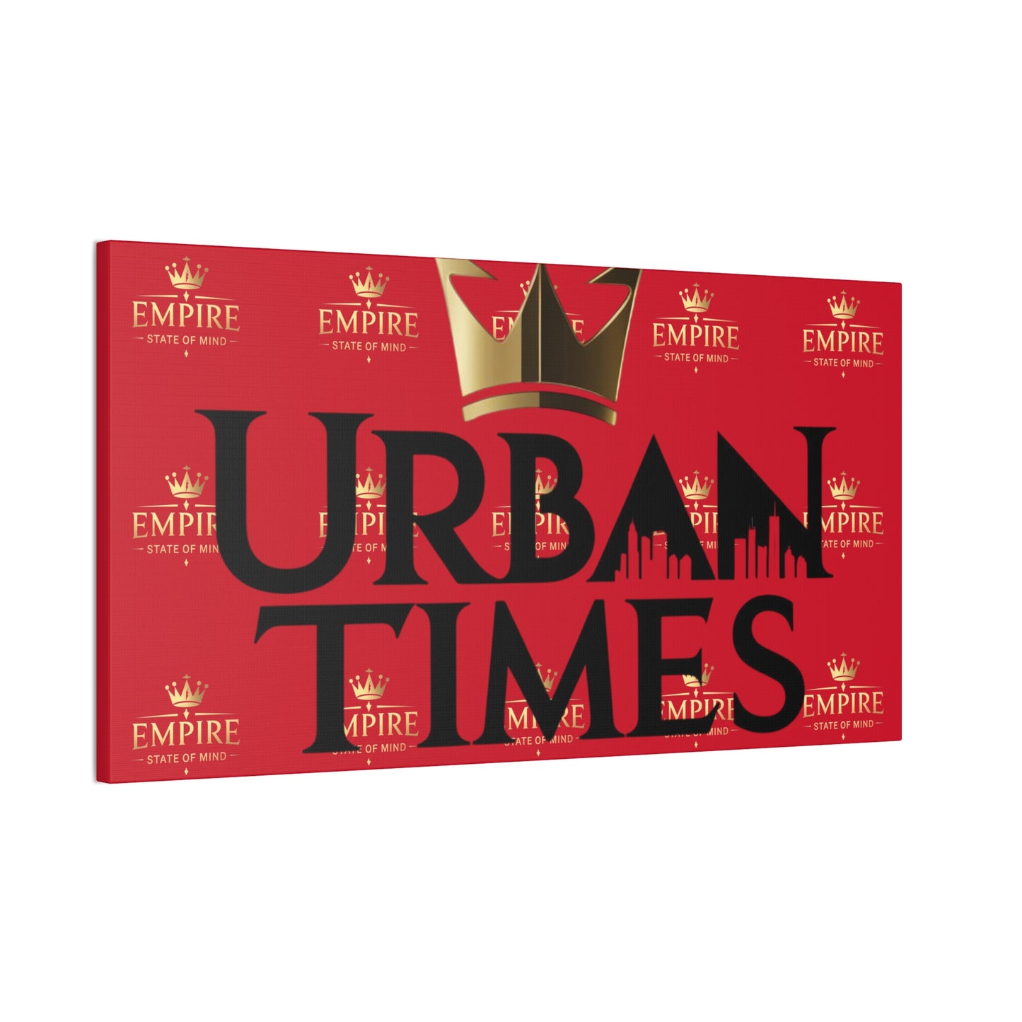 Urban Times Canvas Art - Modern Wall Decor, Home Decoration, Gift for Urbanites, Unique Artwork for Living Room