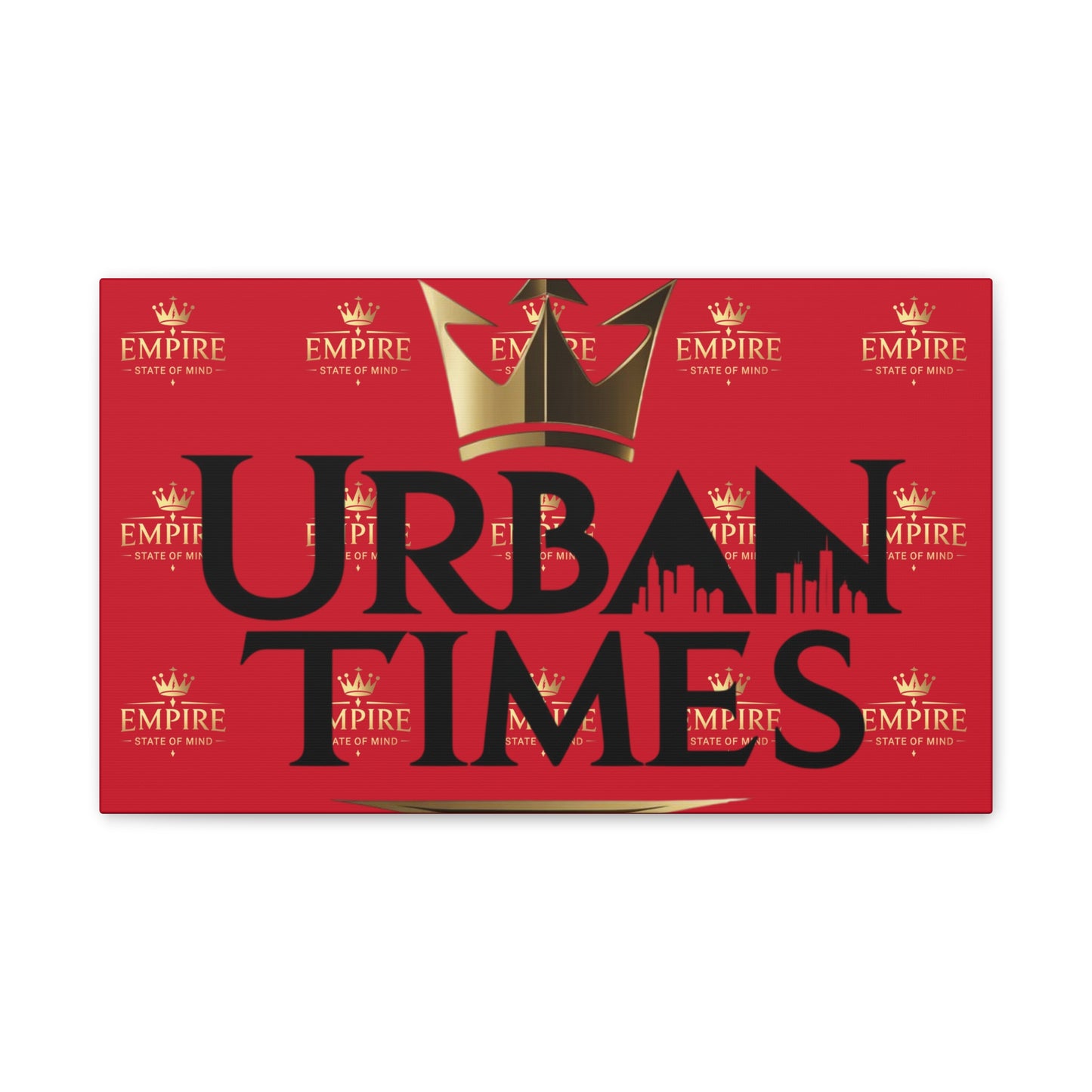 Urban Times Canvas Art - Modern Wall Decor, Home Decoration, Gift for Urbanites, Unique Artwork for Living Room